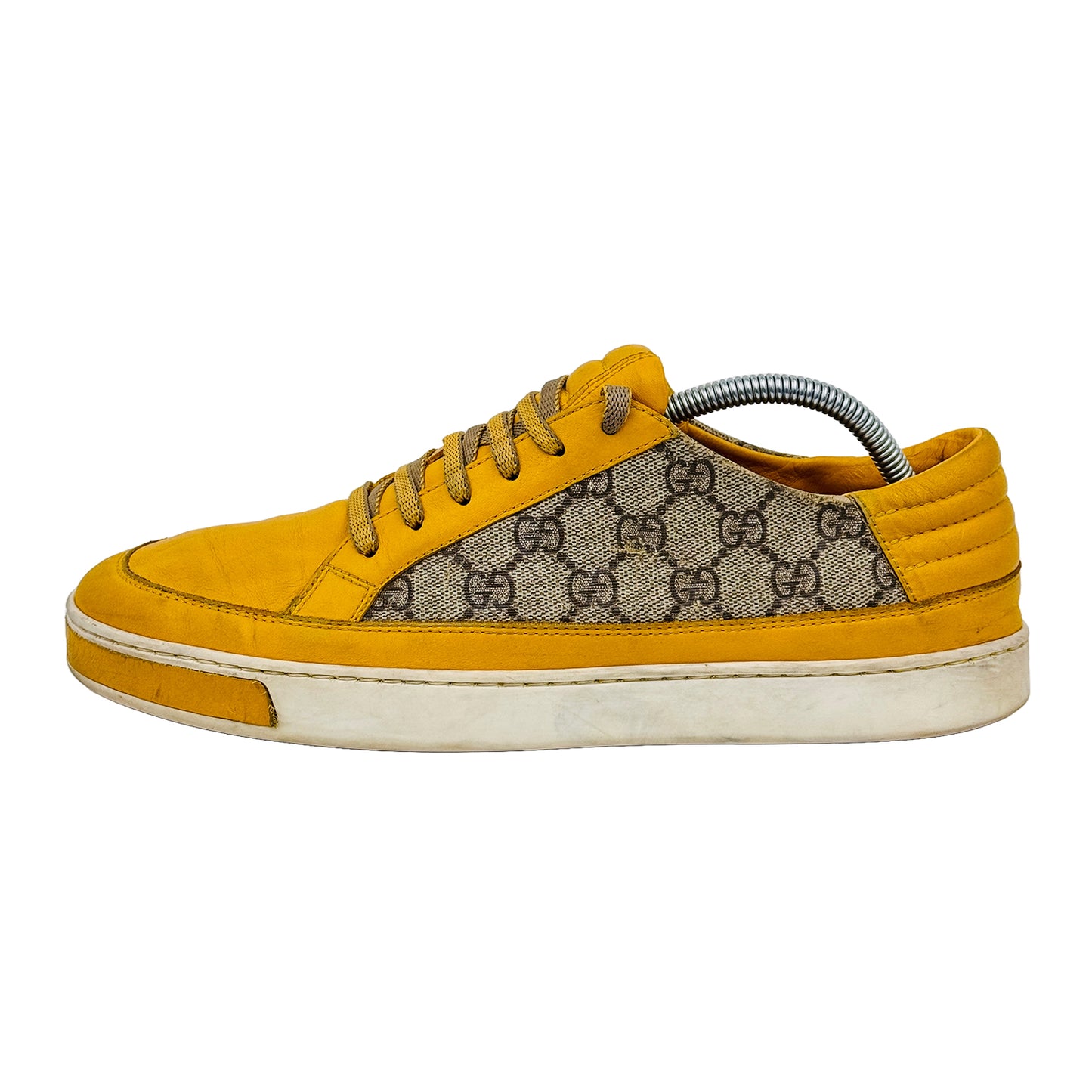 Gucci GG Supreme Low Top Sneaker Shoes (Size 43/43.5) - 386752 G