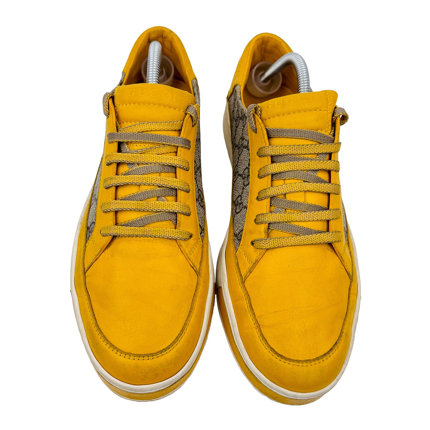Gucci GG Supreme Low Top Sneaker Shoes (Size 43/43.5) - 386752 G