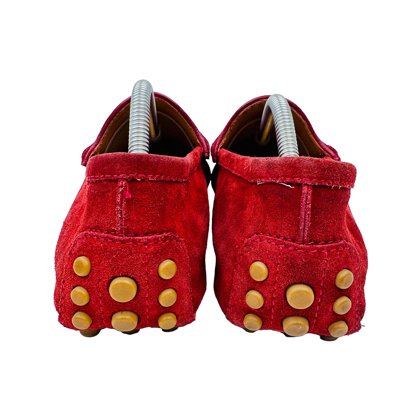 Gucci Horsebit Driving Red Loafer Shoes (Size 44.5/45) - 236936