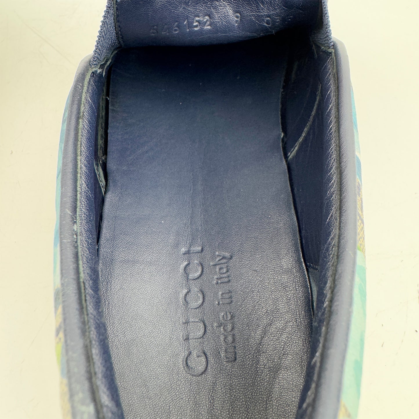 Gucci Men's GG Supreme Canvas Shoes (Size 43/43.5) - 546152