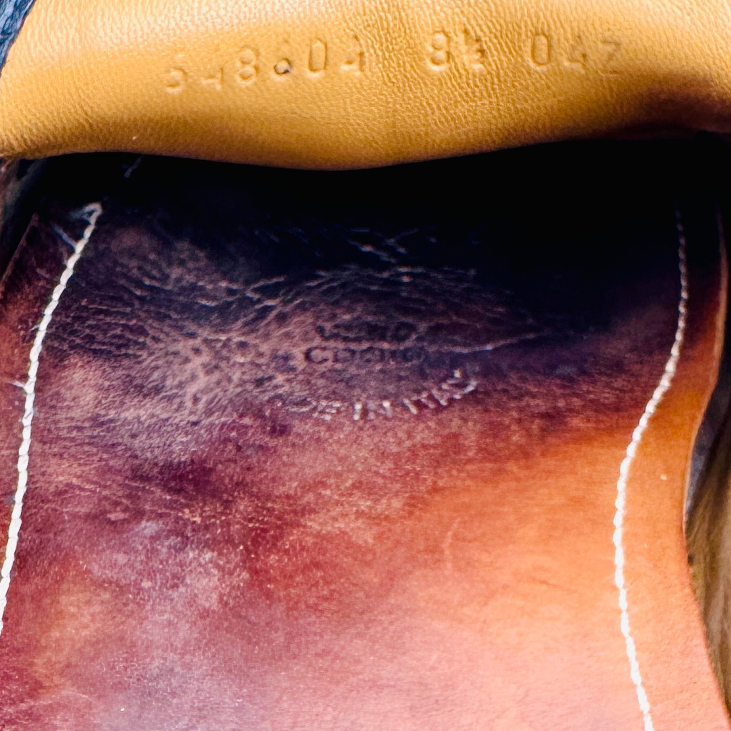 Gucci Men's Horsebit Black Leather Loafer Shoes (Size 42.5)