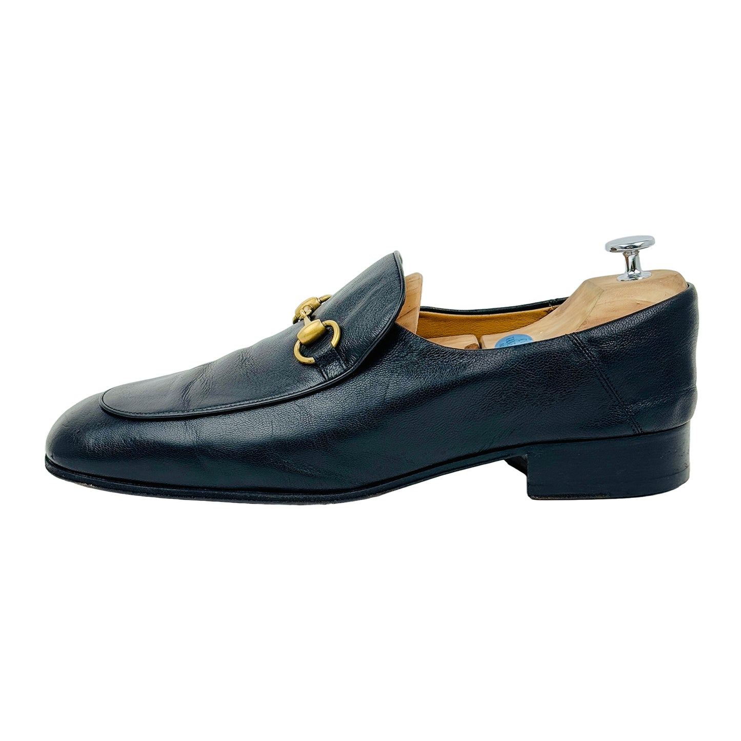 Gucci Men's Horsebit Black Loafers (Size 45) - 570894