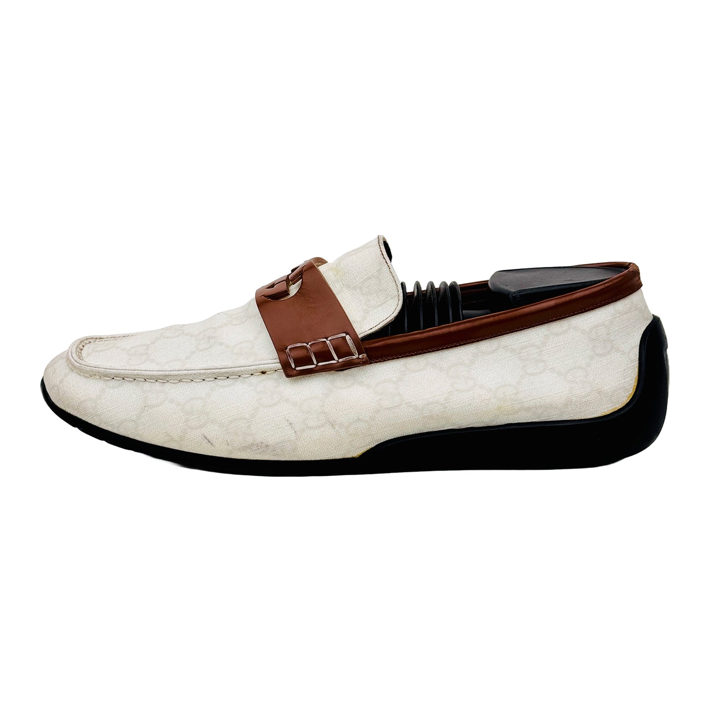 Gucci Men's Penny GG Loafer Shoes (Size 40.5/41) - 236614