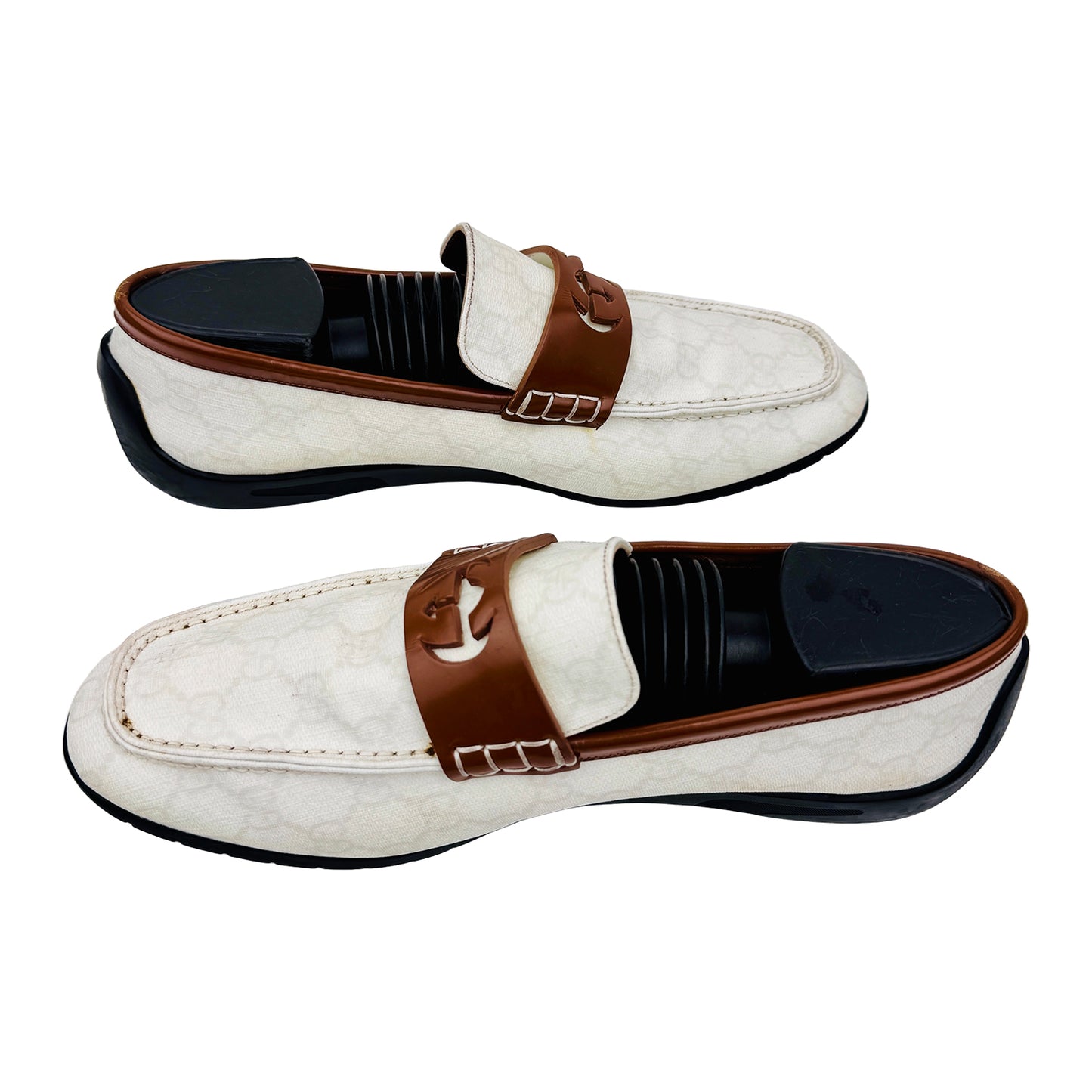 Gucci Men's Penny GG Loafer Shoes (Size 40.5/41) - 236614