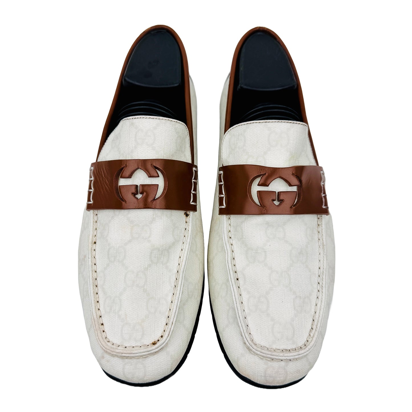 Gucci Men's Penny GG Loafer Shoes (Size 40.5/41) - 236614