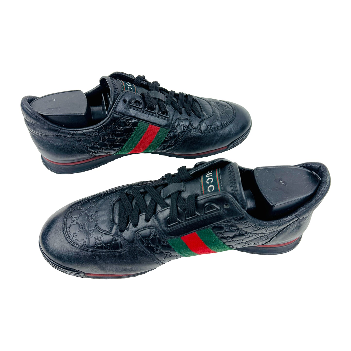 Gucci Micro Guccissima Low Top Shoes (Size 41/41.5) - 233334 G