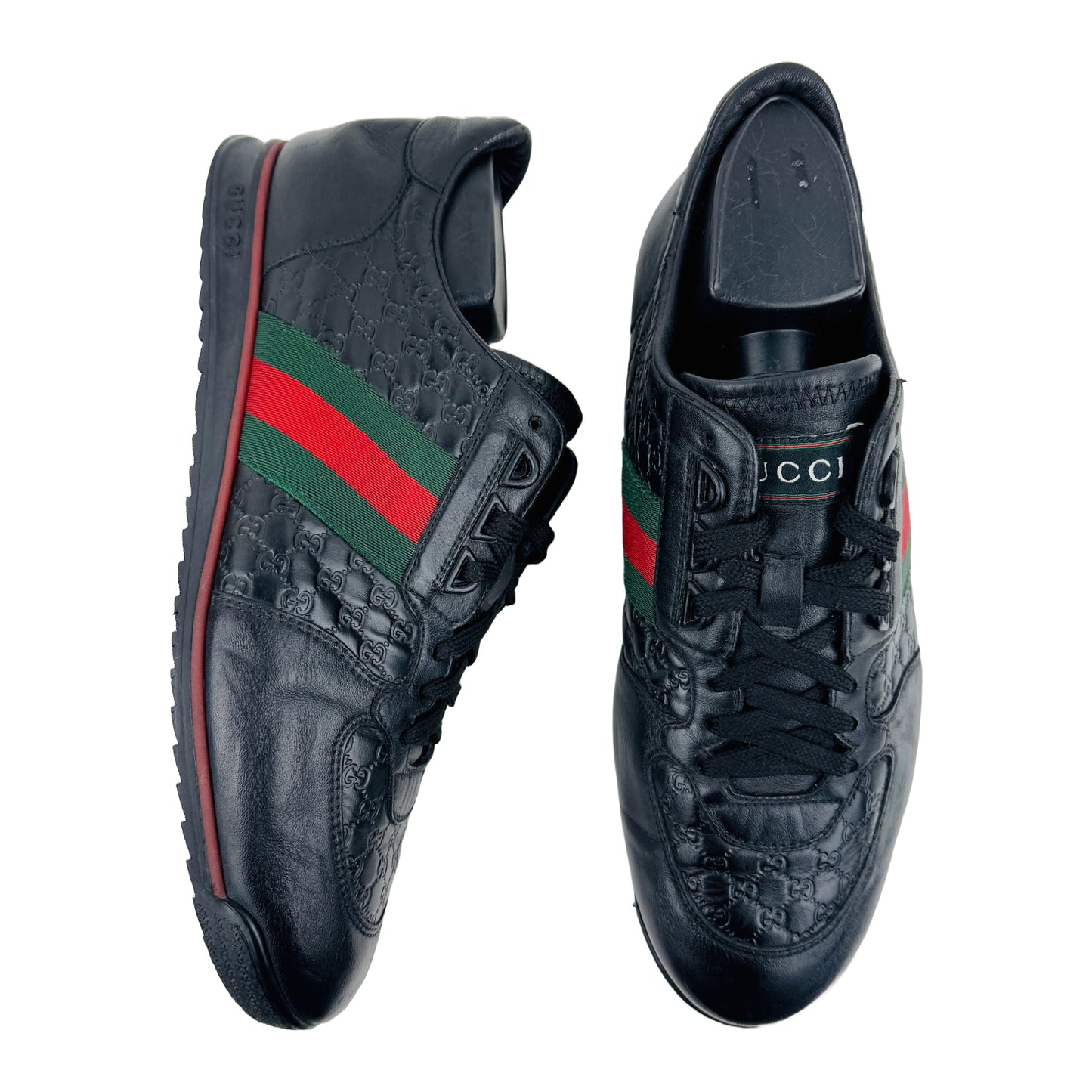 Gucci Micro Guccissima Low Top Shoes (Size 41/41.5) - 233334 G