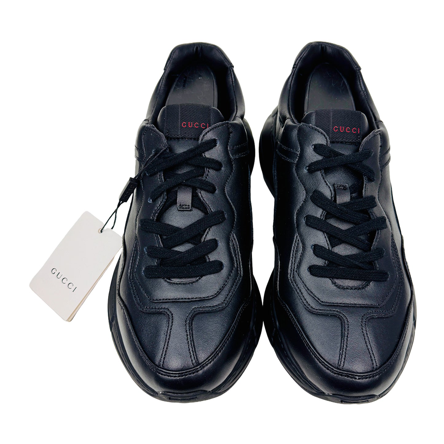 Gucci Rhyton Black Sneaker Shoes (Size 42.5)