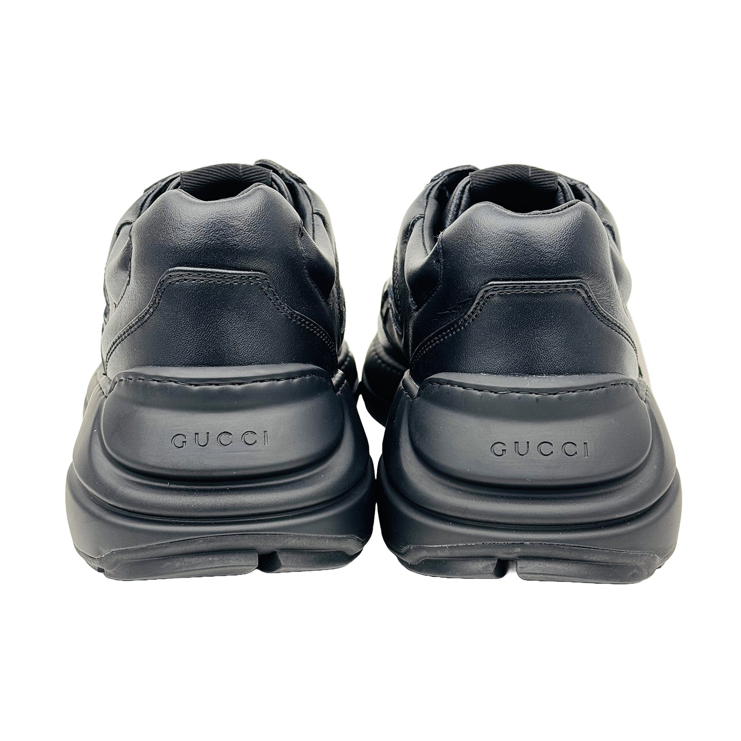 Gucci Rhyton Black Sneaker Shoes (Size 42.5)