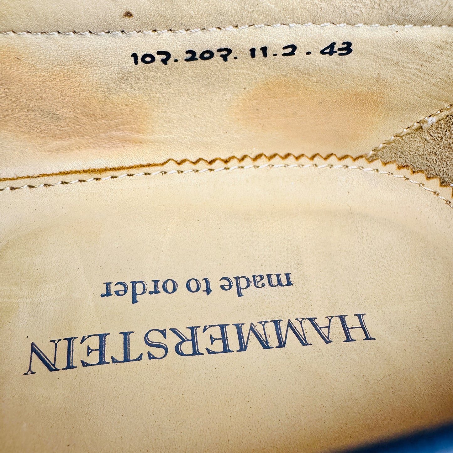 Hammerstein Larry 207 Hand Stitched Loafer Shoes (Size 43)