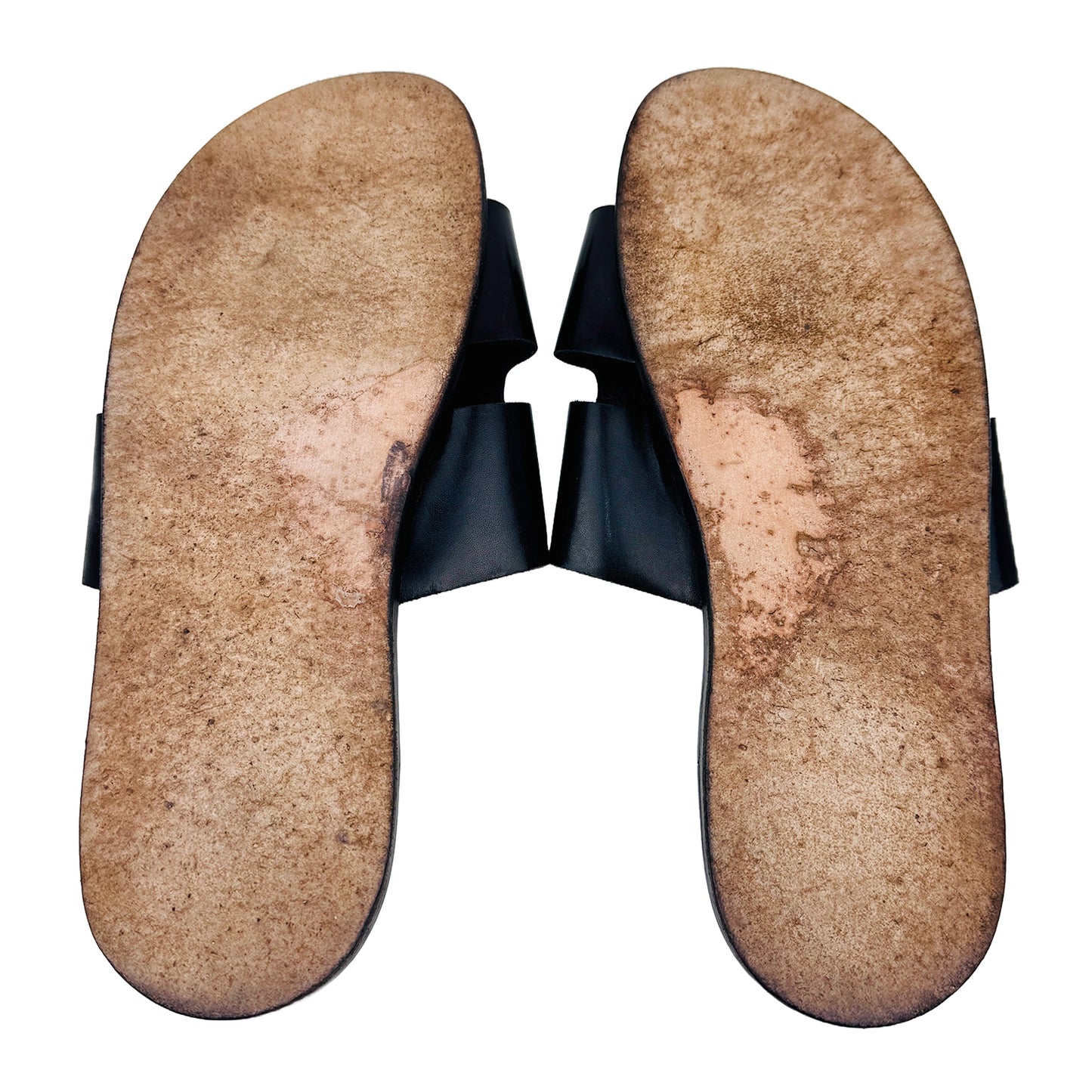 Hermes Izmir Black Sandal Slippers (Size 43/43.5)