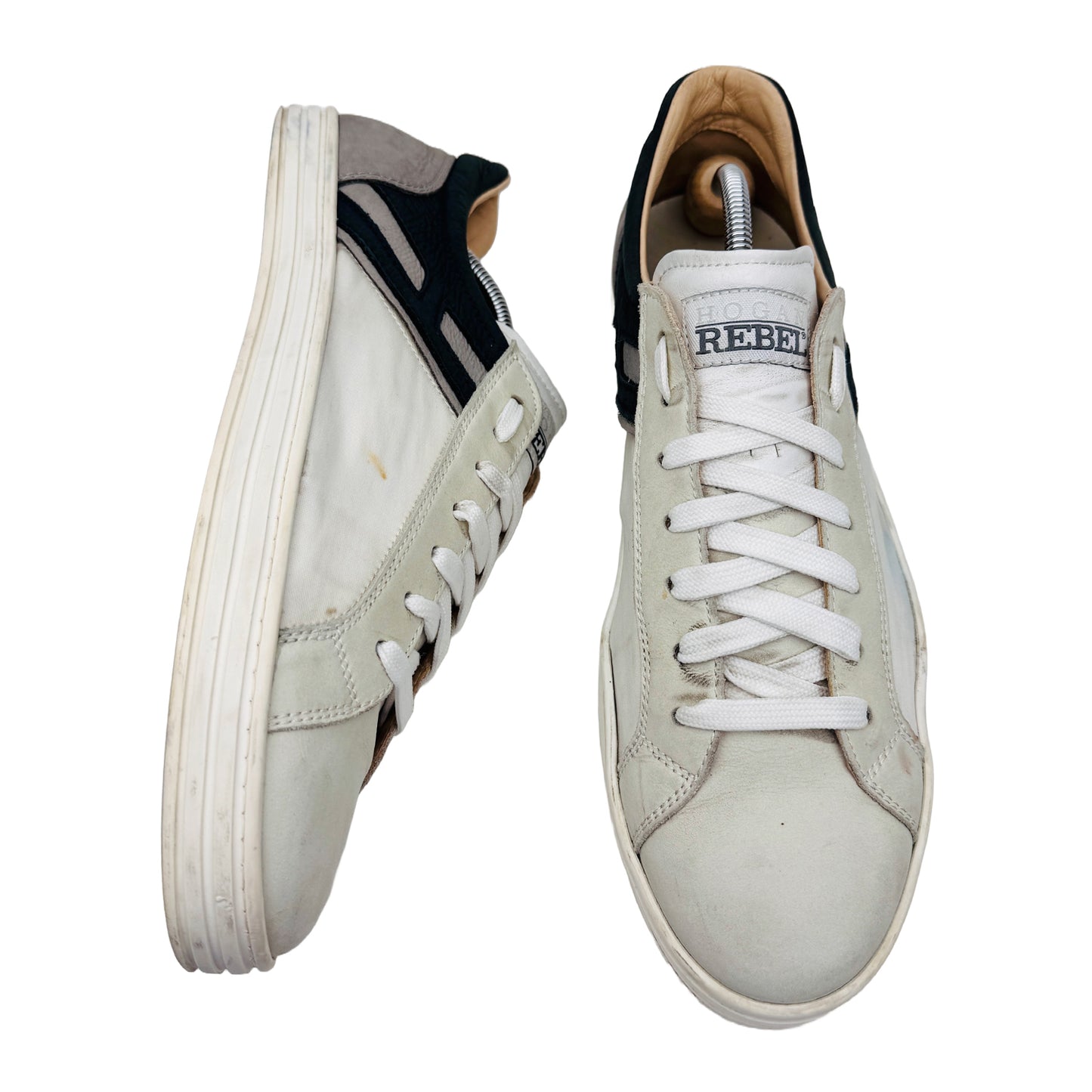 Hogan Rebel Men's R141 Low Top Sneaker Shoes (Size 46)