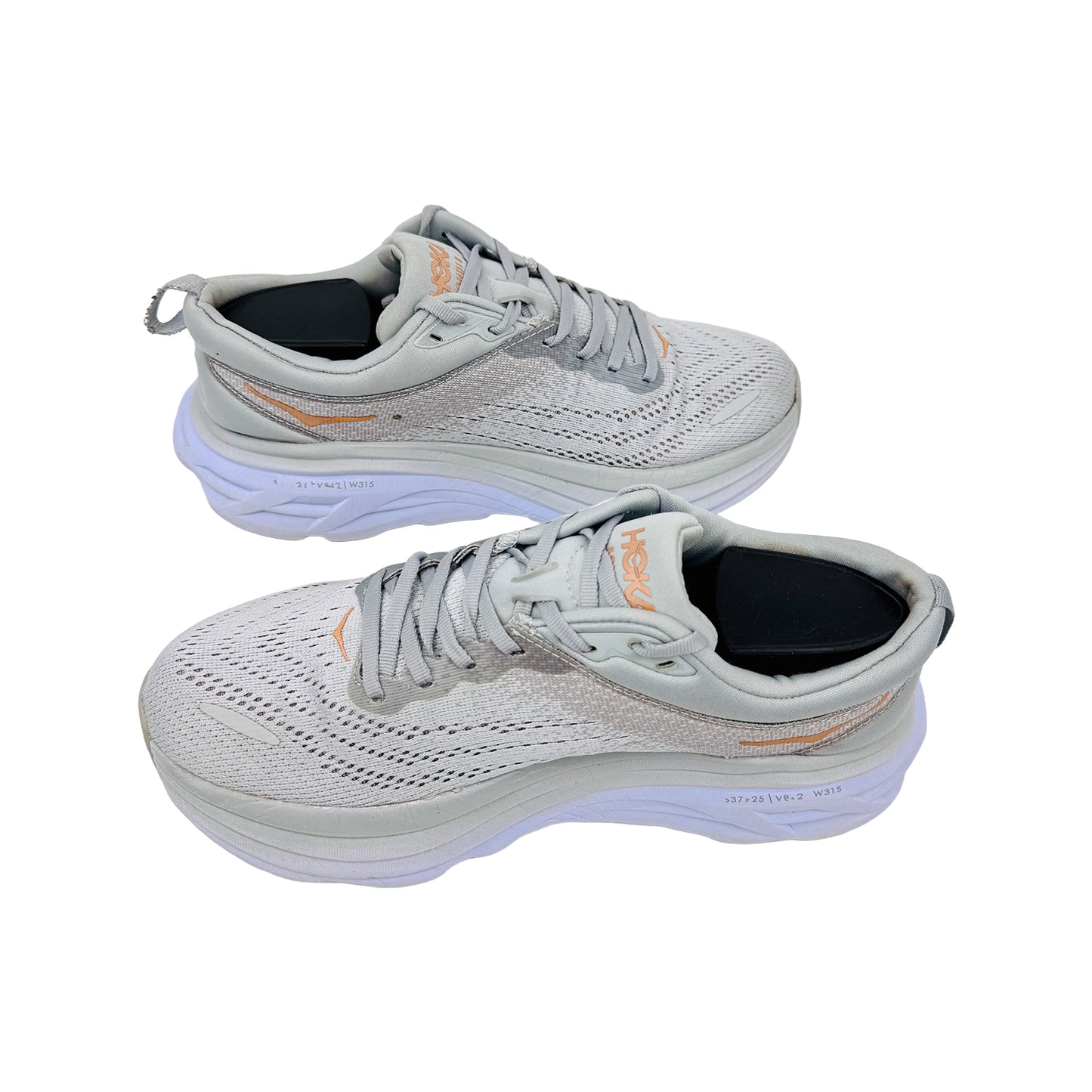 Hoka Bondi 8 Mist Lunar Rock Shoes (Size 40) - 1127952 HMLR