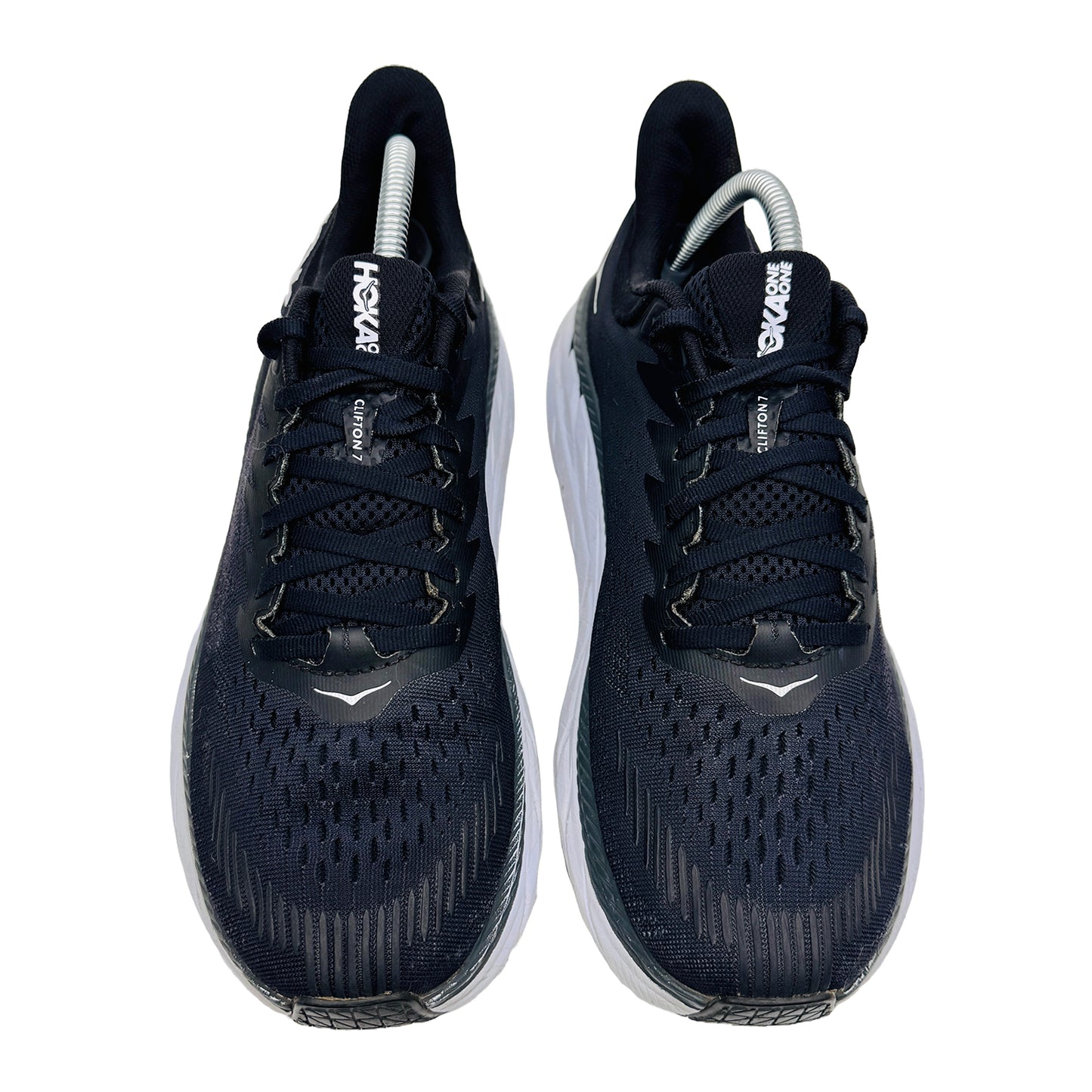 Hoka Men's Clifton 7 Running Shoes (Size 42.5) - 1110508 BWHT