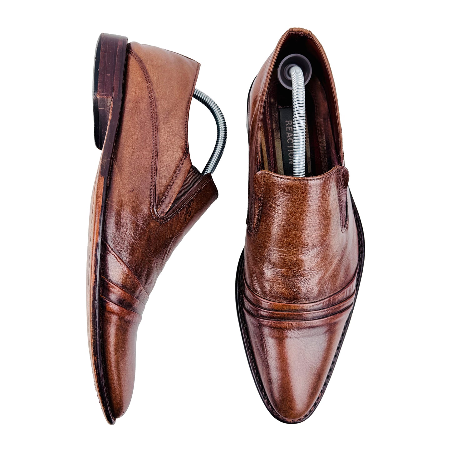 Kenneth Cole Reaction Hand Crafted Leather Shoes (Size 43.5/44)