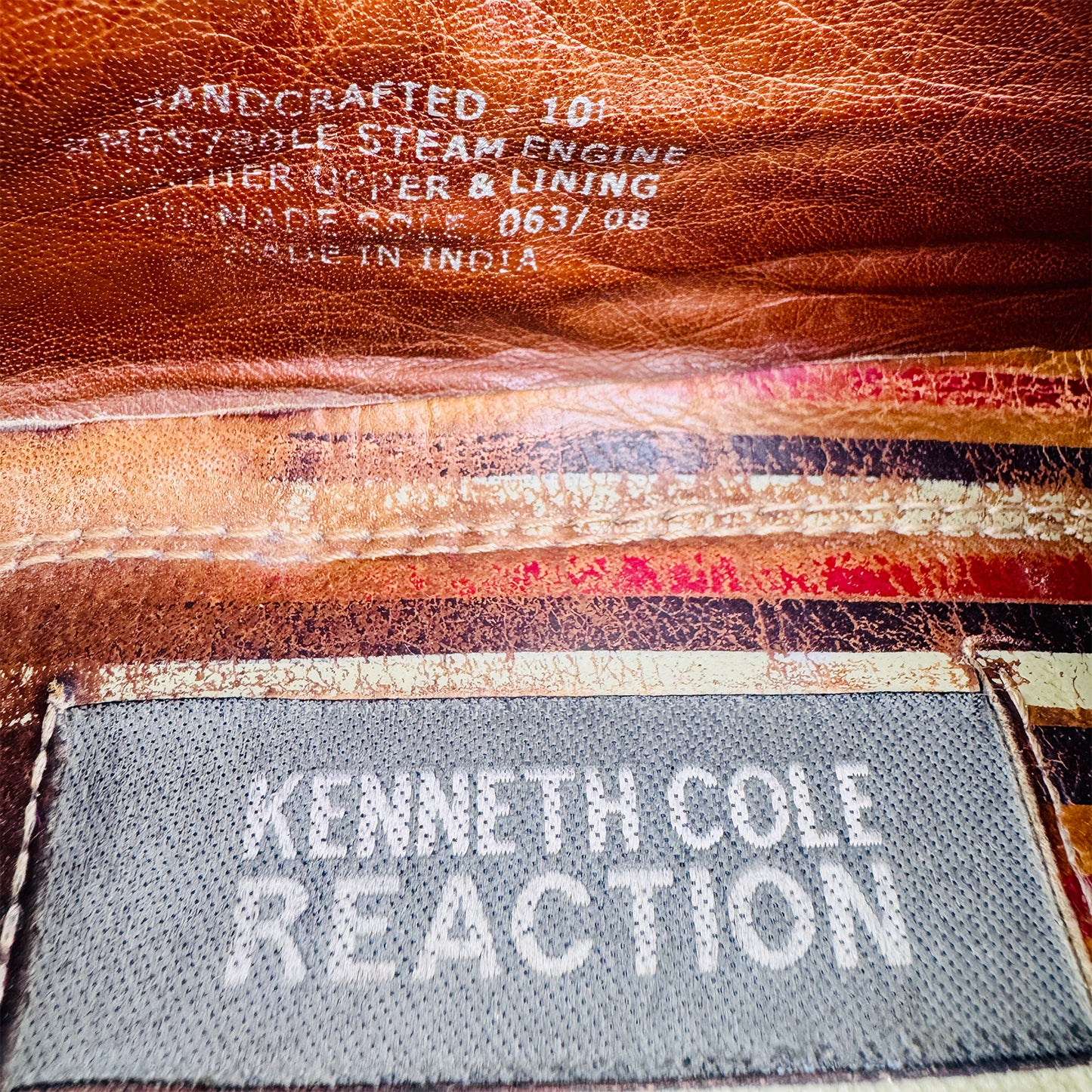 Kenneth Cole Reaction Hand Crafted Leather Shoes (Size 43.5/44)