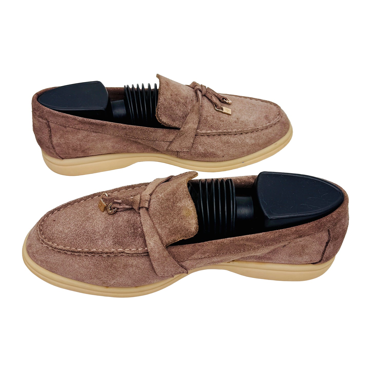 Loro Piana Summer Charms Walk Loafer Shoes (Size 38) - FAE5444