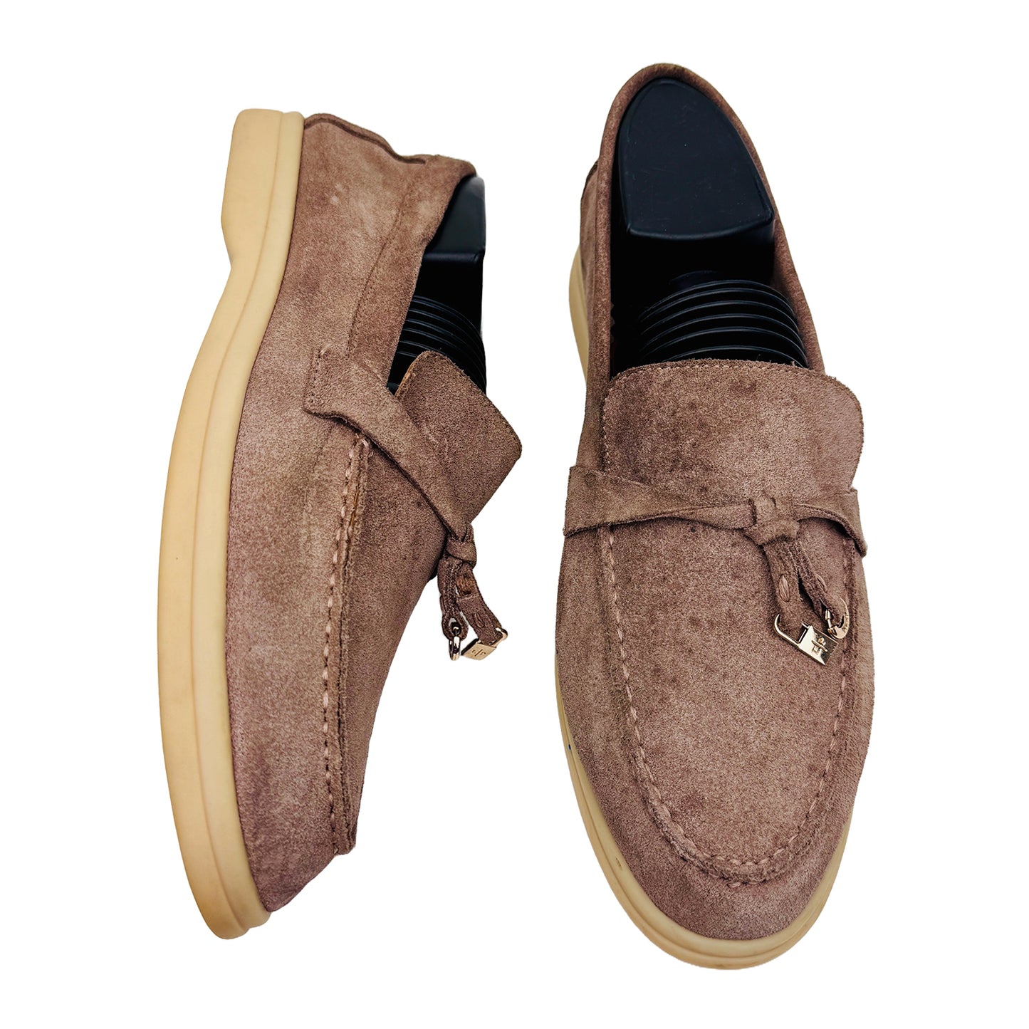 Loro Piana Summer Charms Walk Loafer Shoes (Size 38) - FAE5444