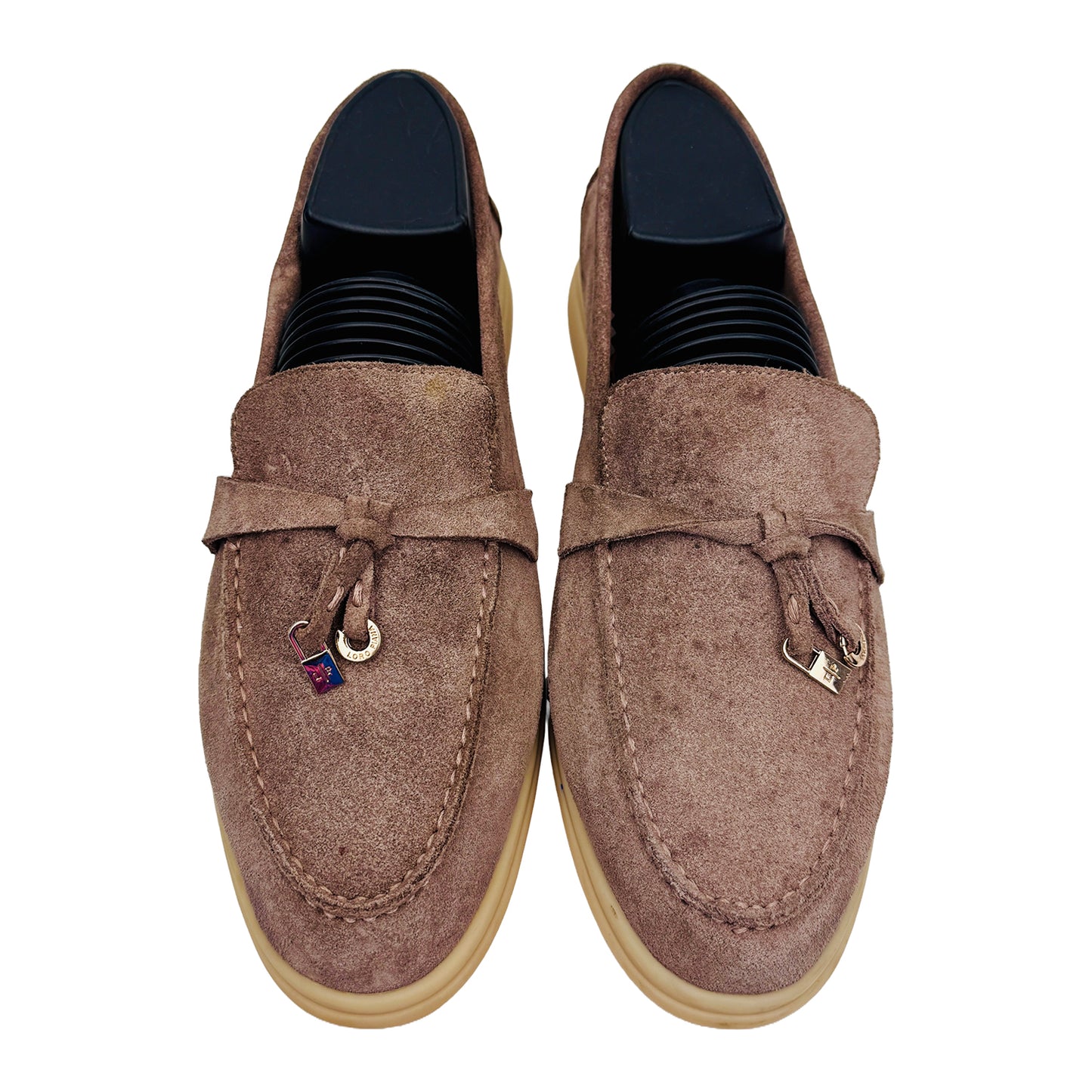 Loro Piana Summer Charms Walk Loafer Shoes (Size 38) - FAE5444