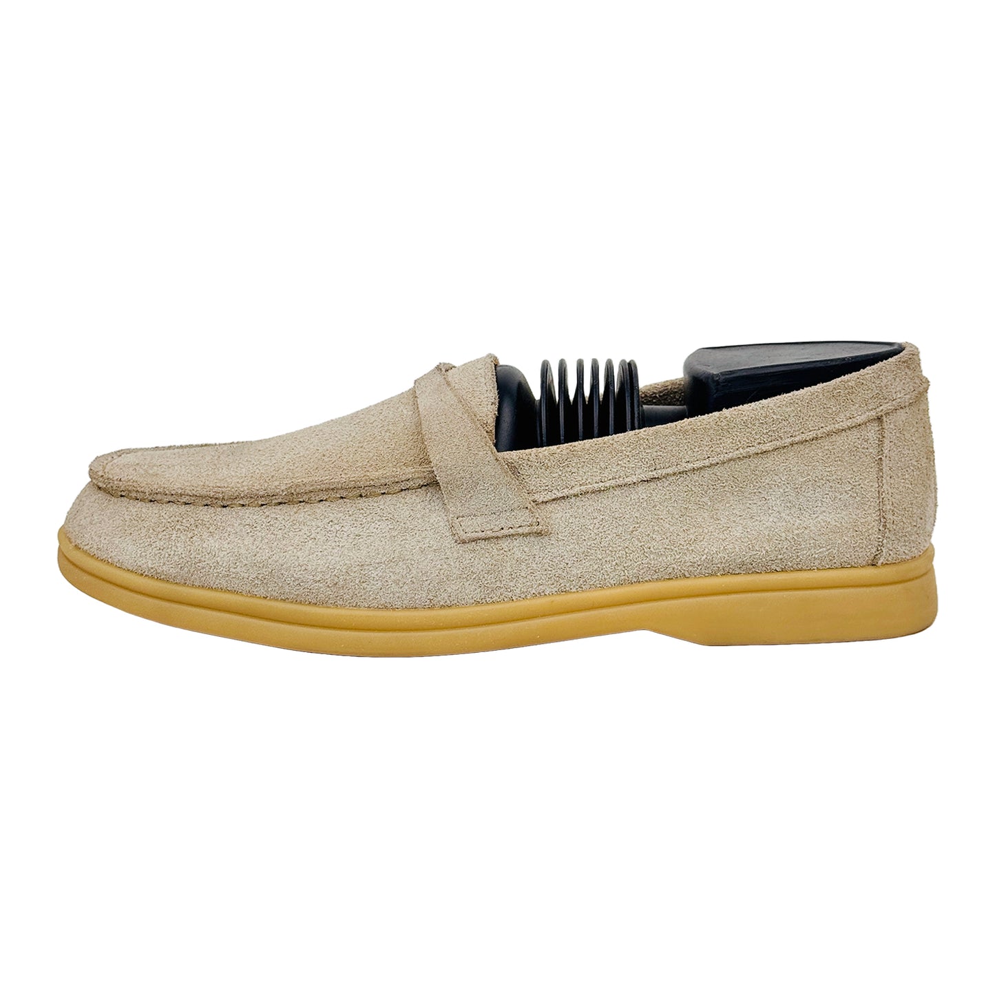 Loro Piana Summer Walk Beige Loafer Shoes (Size 39/39.5) - H18068