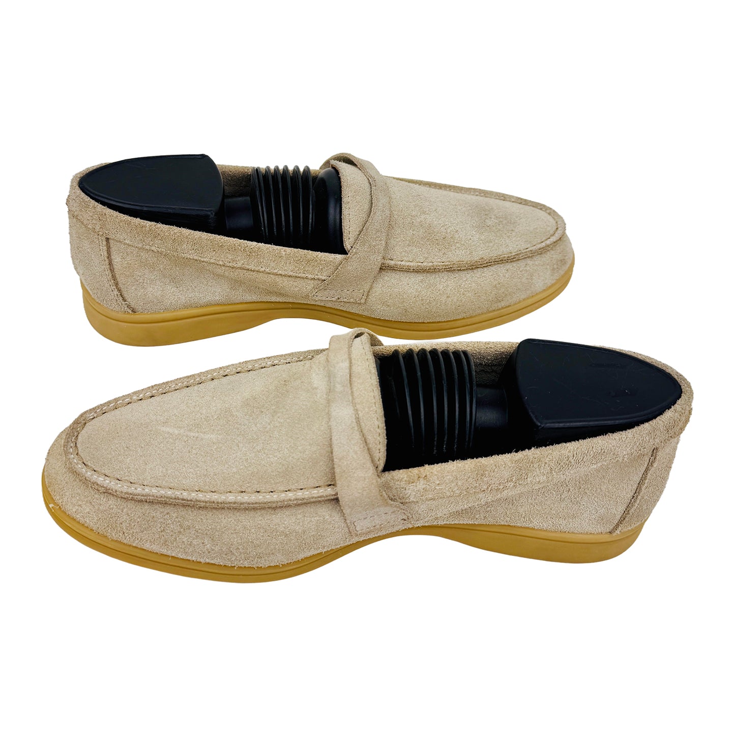 Loro Piana Summer Walk Beige Loafer Shoes (Size 39/39.5) - H18068
