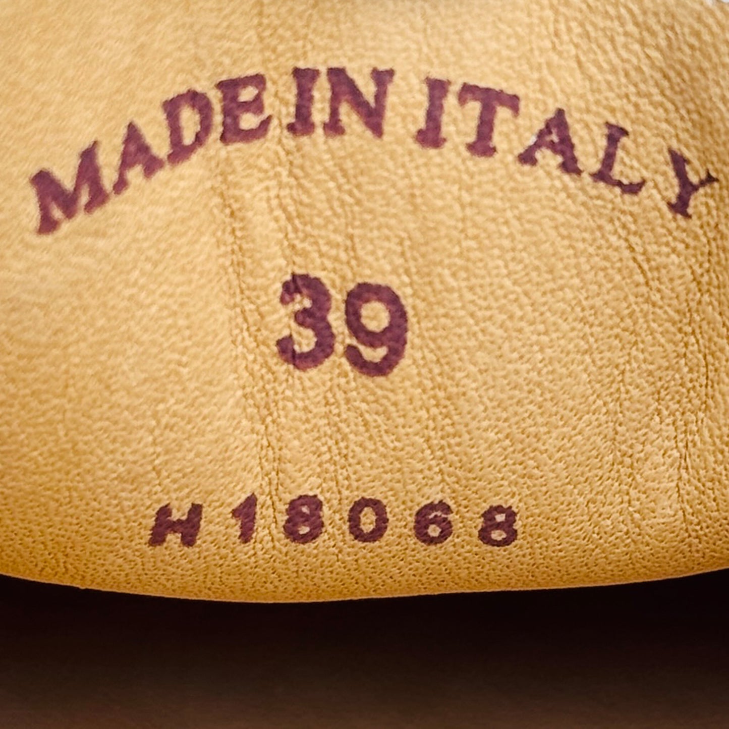 Loro Piana Summer Walk Beige Loafer Shoes (Size 39/39.5) - H18068