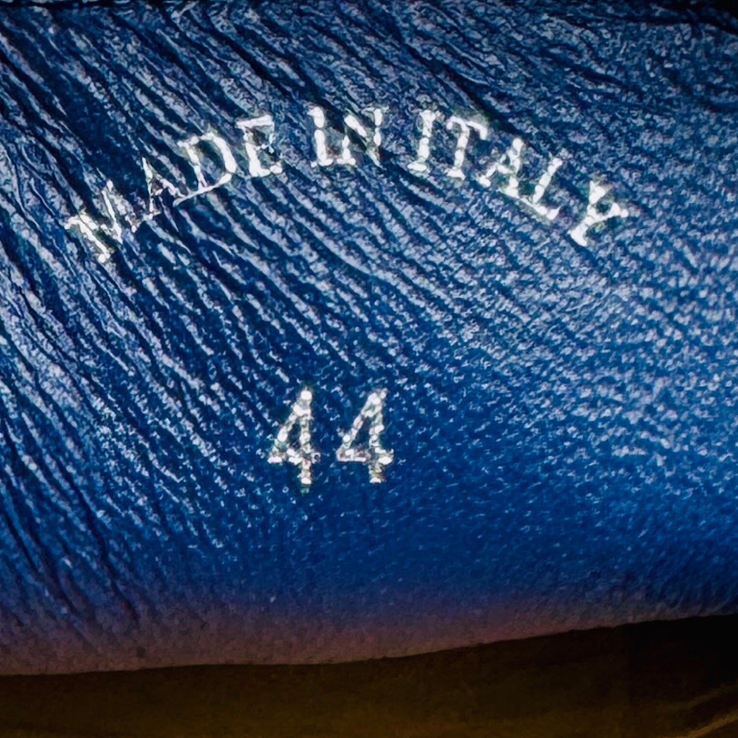 Loro Piana Summer Walk Blue Loafers (Size 43.5/44)