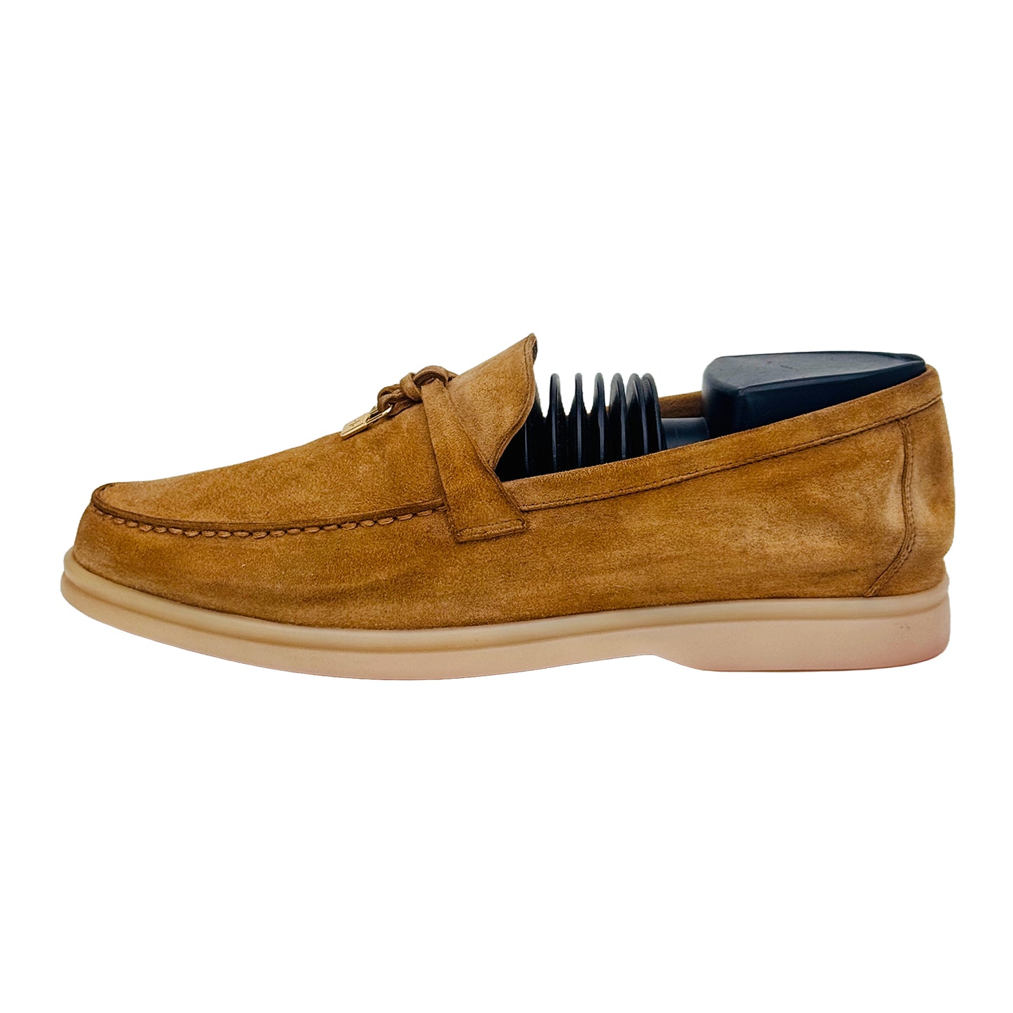 Loro Piana Summer Walk Brown Loafer Shoes (Size 40/41)