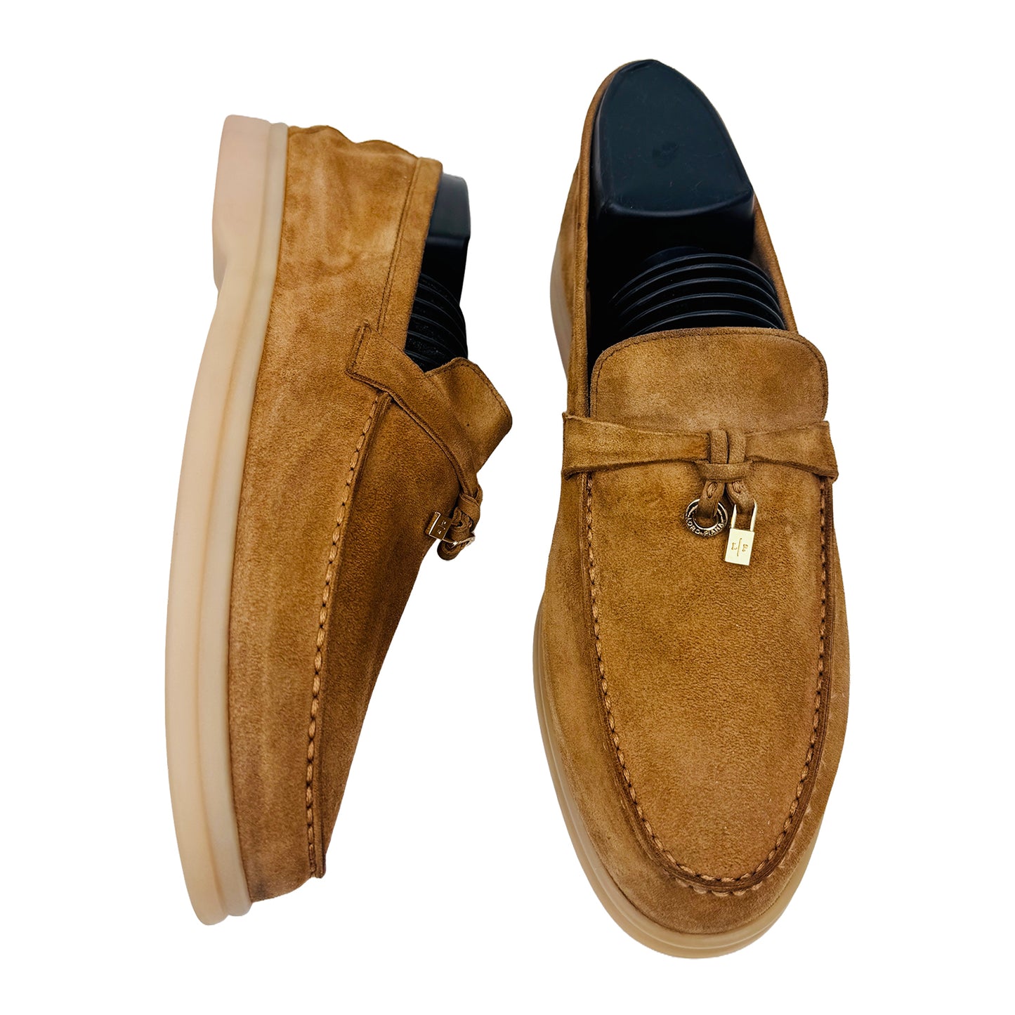 Loro Piana Summer Walk Brown Loafer Shoes (Size 40/41)