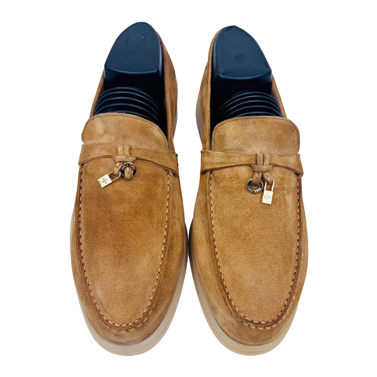 Loro Piana Summer Walk Brown Loafer Shoes (Size 40/41)