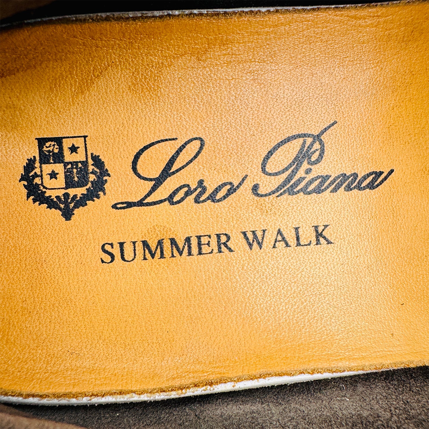 Loro Piana Summer Walk Brown Loafer Shoes (Size 41.5/42)