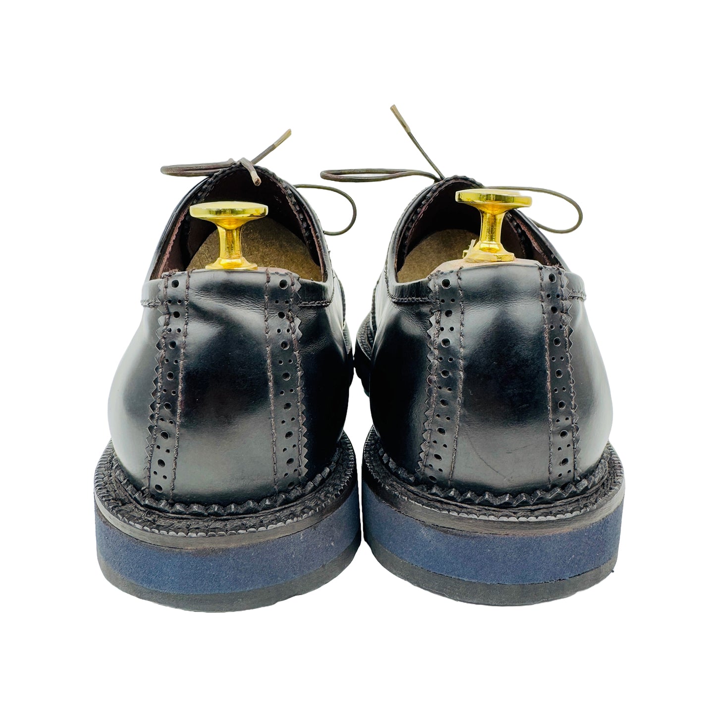 Louis Vuitton Brown Brogue Lace Up Derby Shoes (Size 42.5/43)