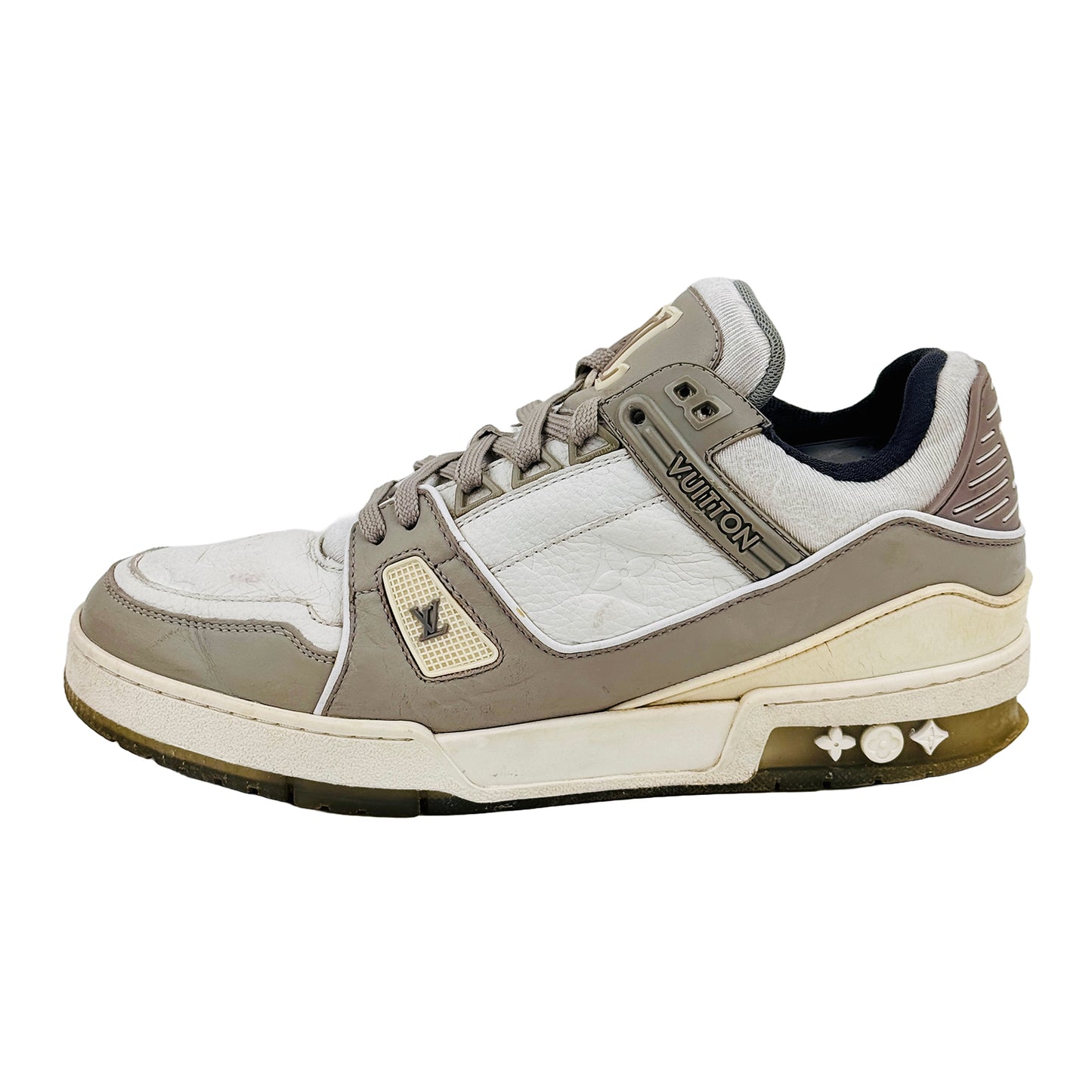 Louis Vuitton Leather Low Trainer Shoes (Size 38/38.5)