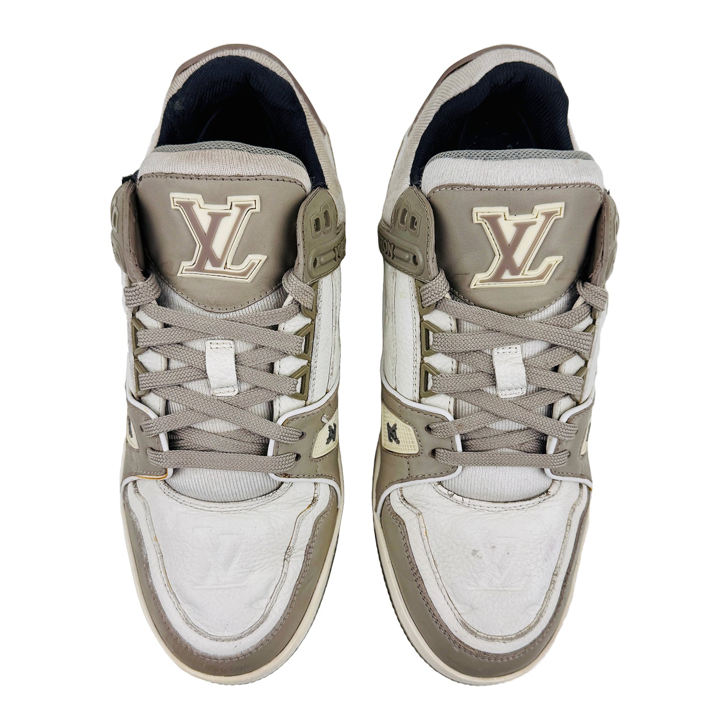Louis Vuitton Leather Low Trainer Shoes (Size 38/38.5)