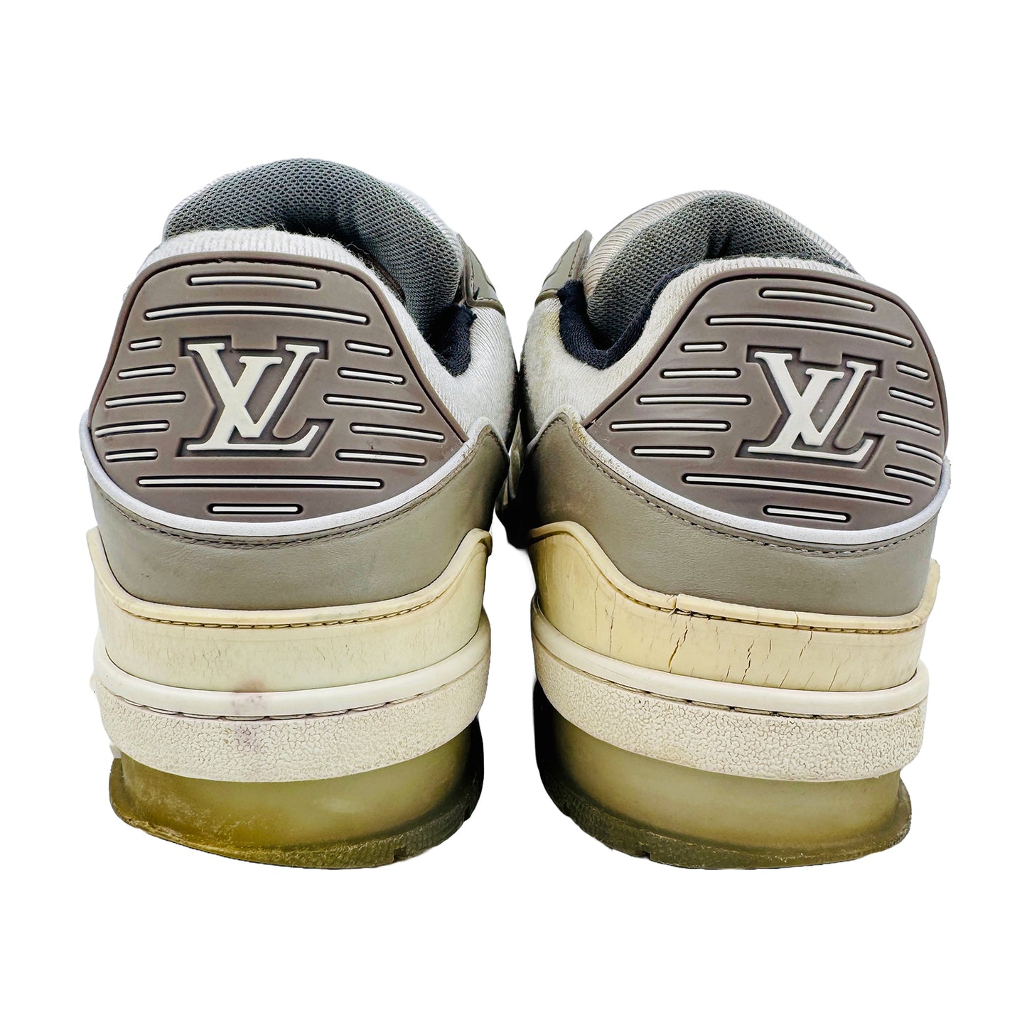 Louis Vuitton Leather Low Trainer Shoes (Size 38/38.5)
