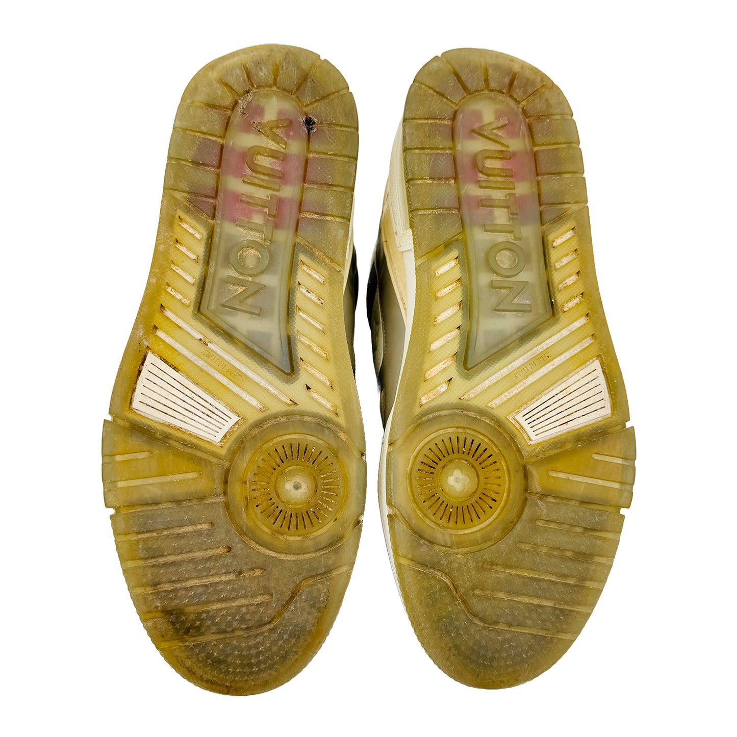 Louis Vuitton Leather Low Trainer Shoes (Size 38/38.5)
