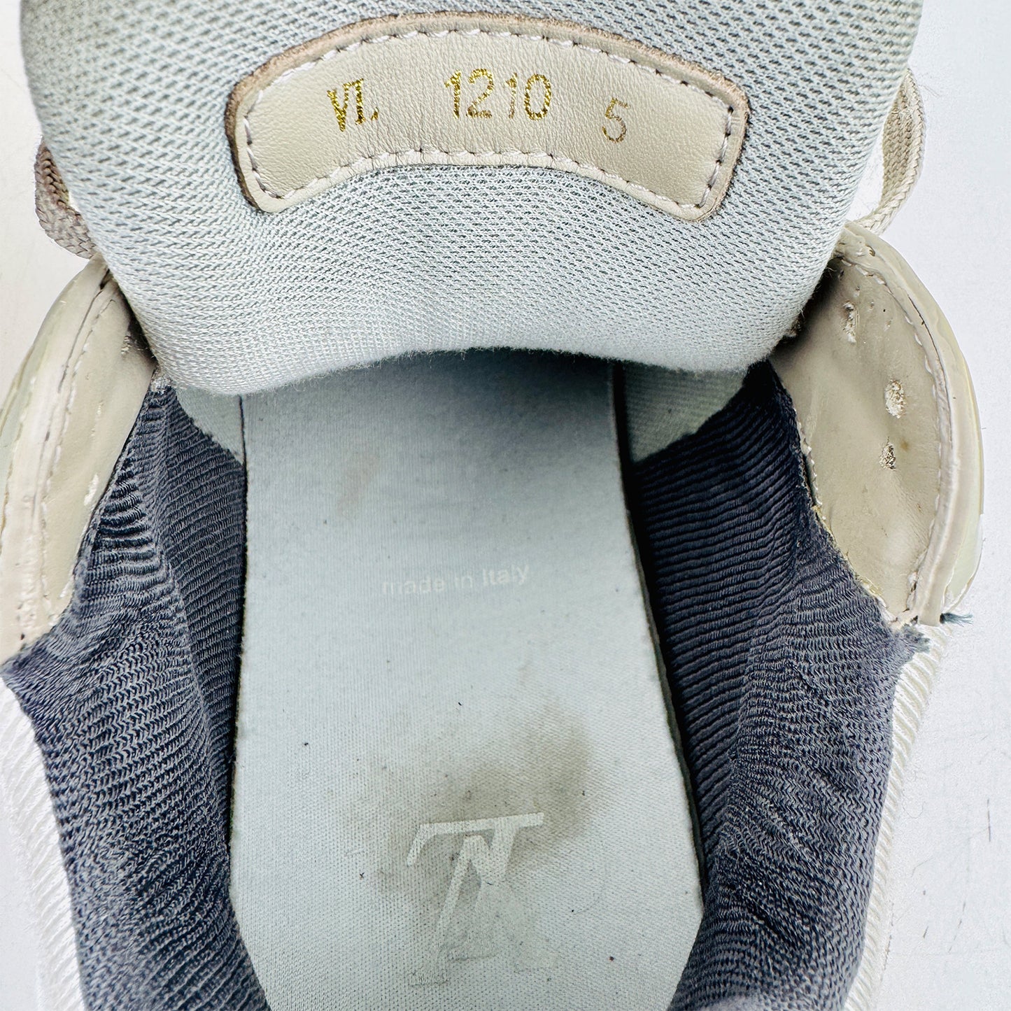 Louis Vuitton Leather Low Trainer Shoes (Size 38/38.5)