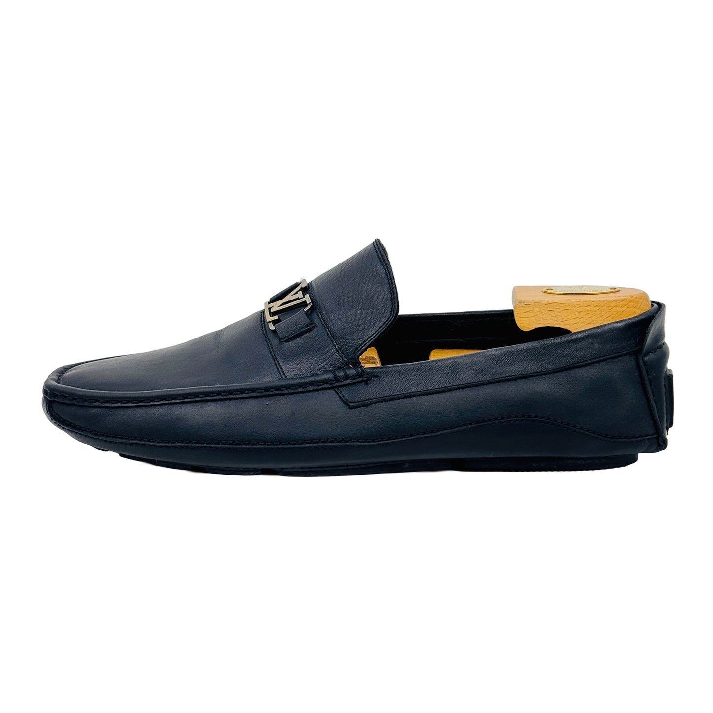 Louis Vuitton Monte Carlo Black Loafer Shoes (Size 45/46)