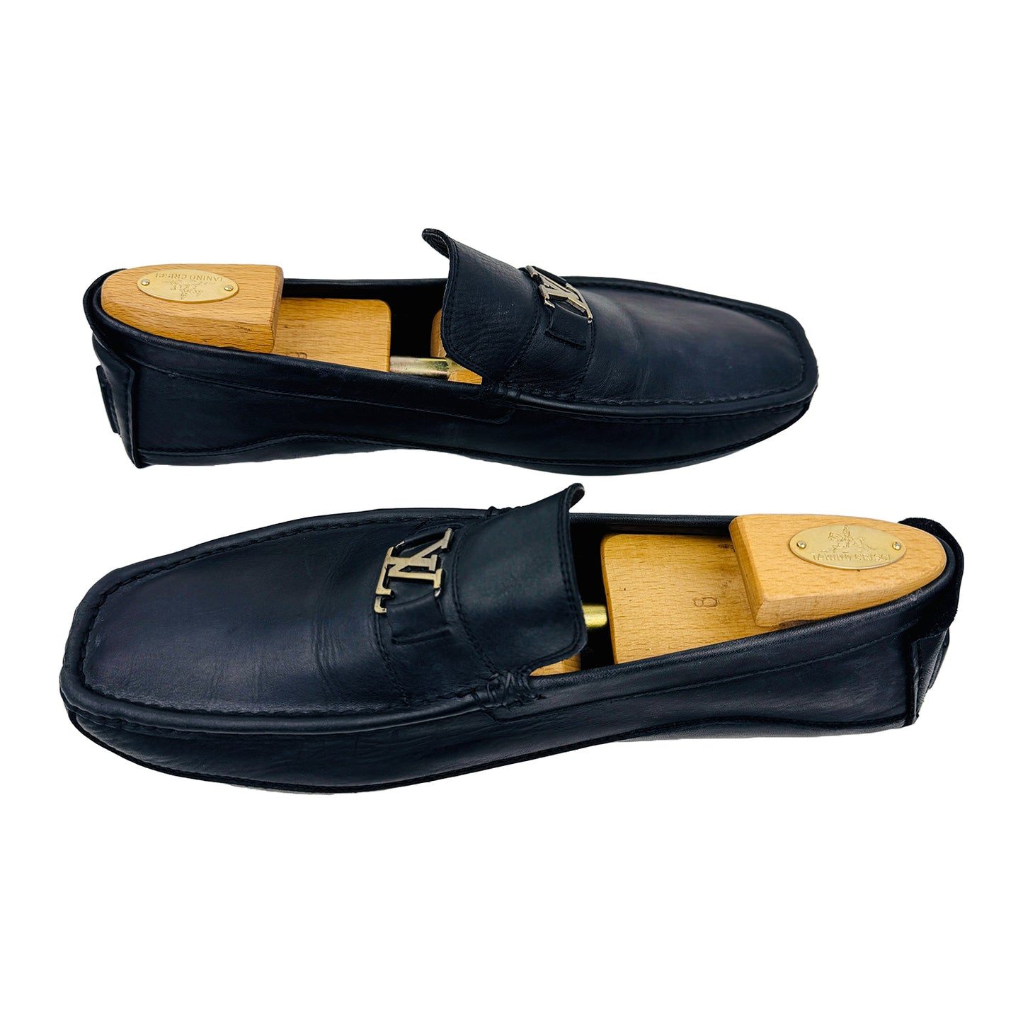 Louis Vuitton Monte Carlo Black Loafer Shoes (Size 45/46)