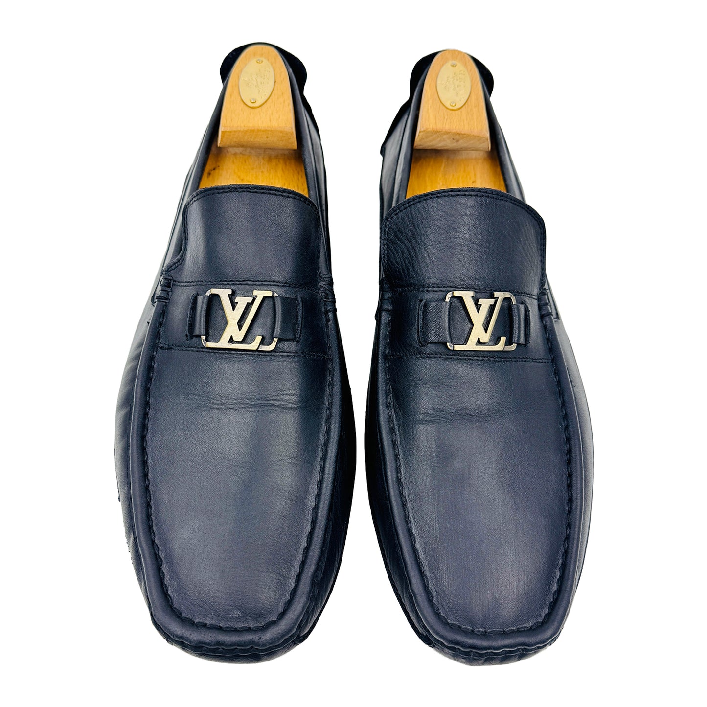 Louis Vuitton Monte Carlo Black Loafer Shoes (Size 45/46)