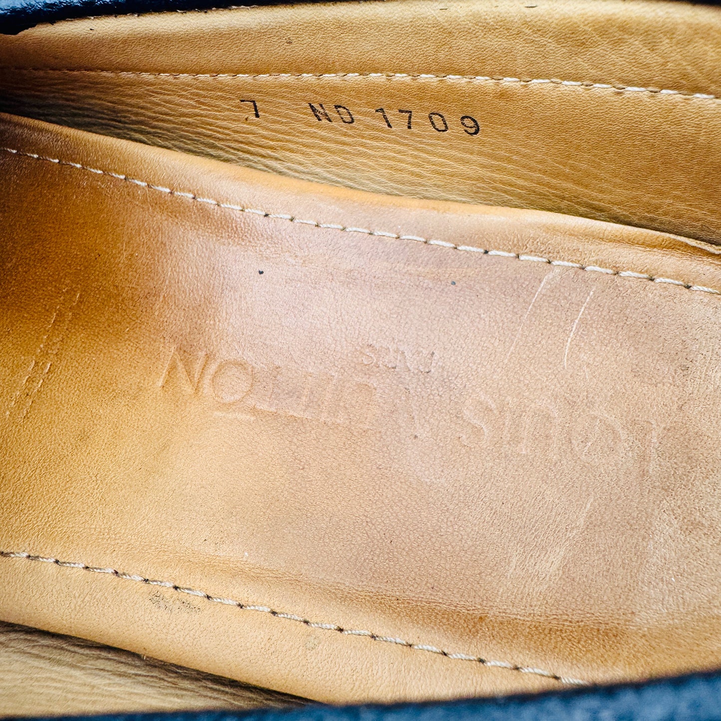 Louis Vuitton Monte Carlo Black Moccasin Shoes (Size 41/41.5)