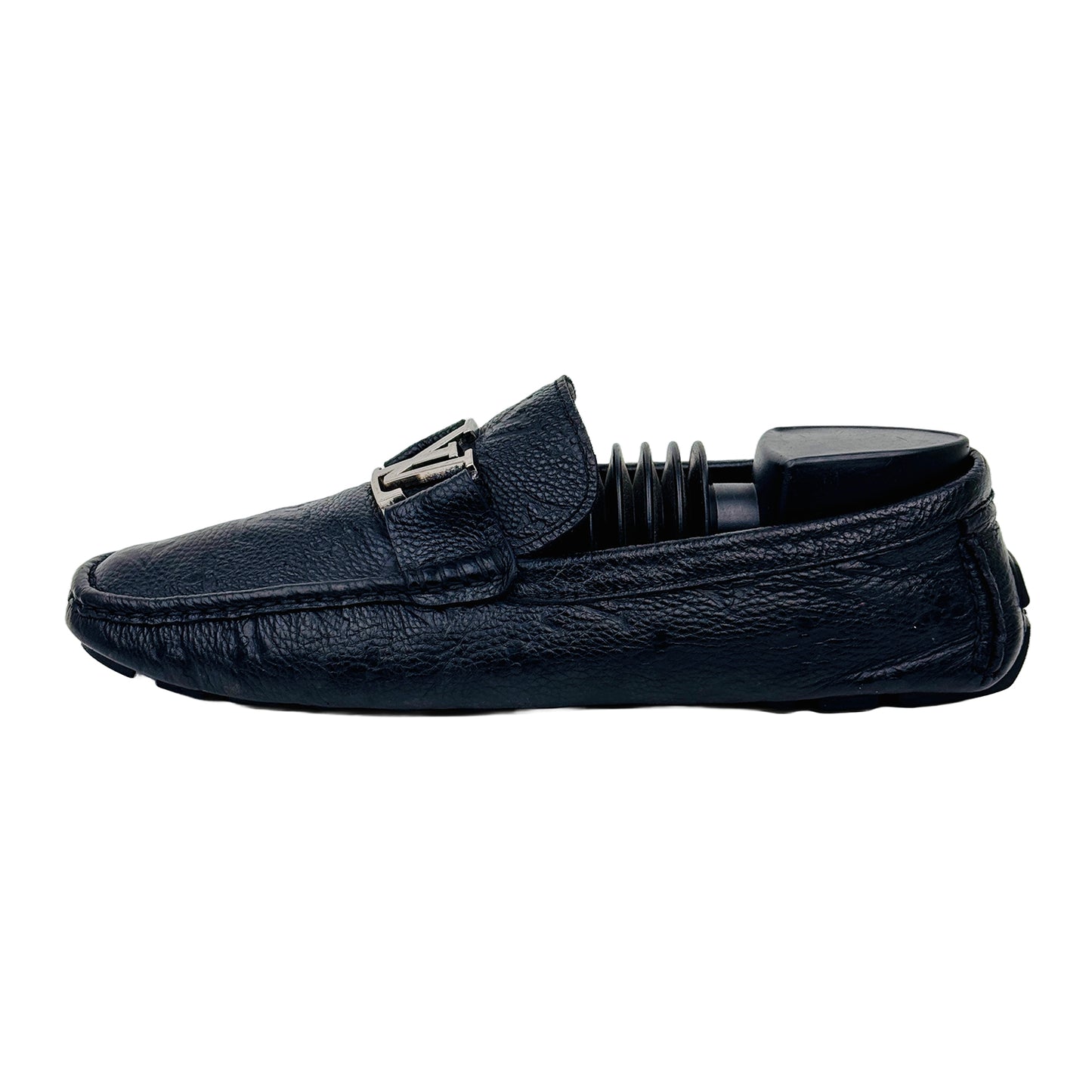 Louis Vuitton Monte Carlo Black Moccasin Shoes (Size 43/43.5)