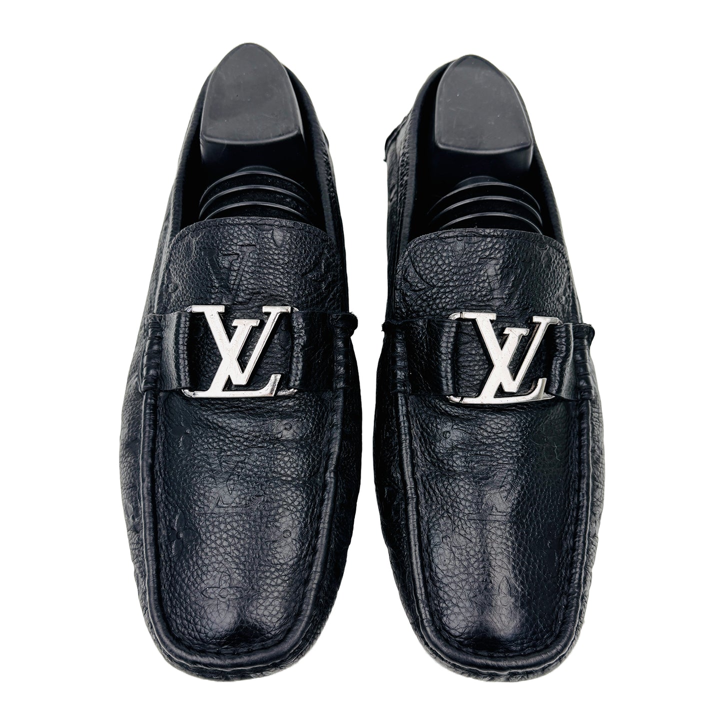 Louis Vuitton Monte Carlo Black Moccasin Shoes (Size 43/43.5)