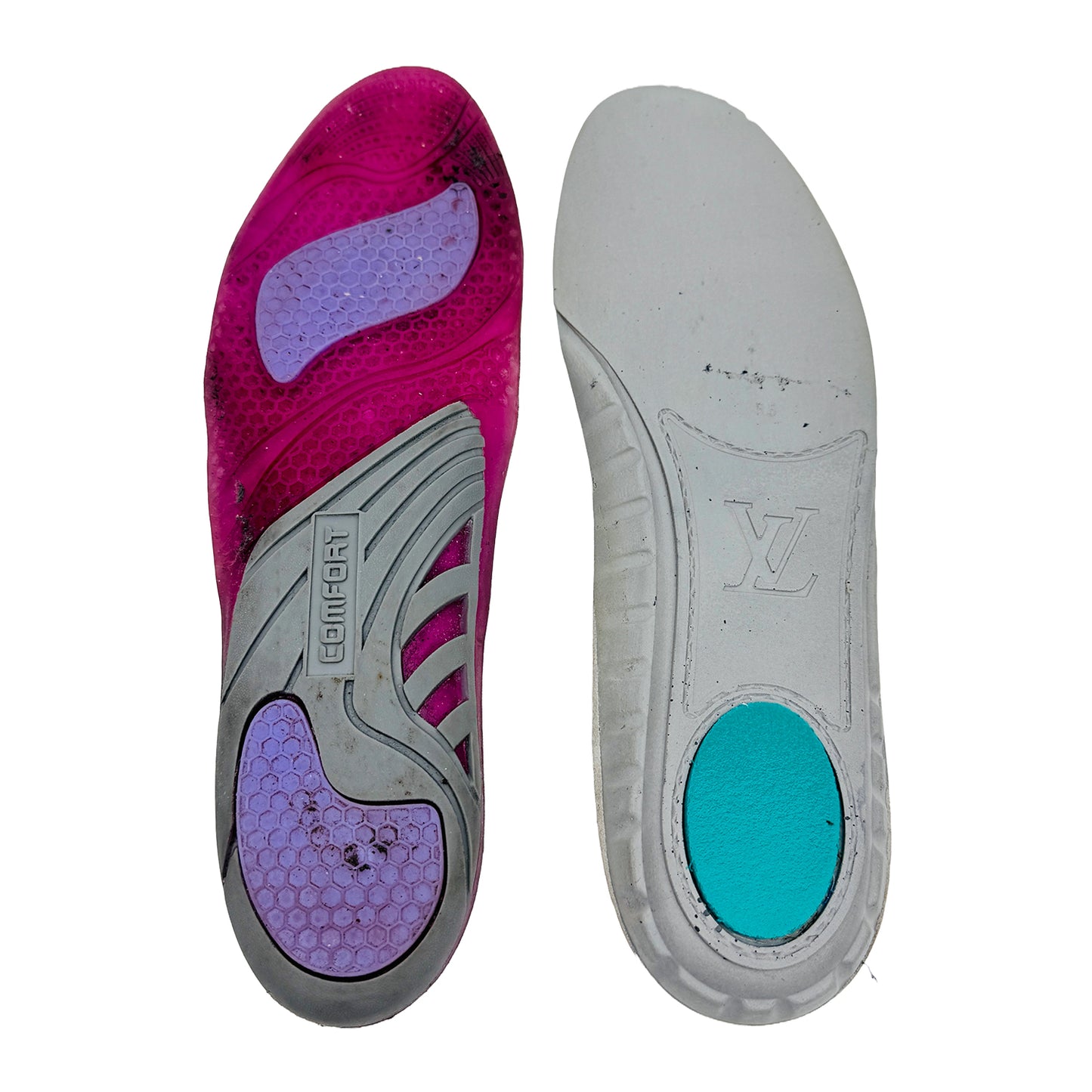 Louis Vuitton Run Away Sneaker Shoes (Size 38.5) - G0 0194