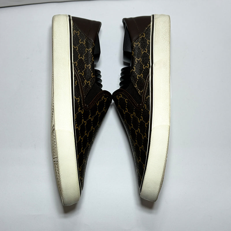 Side view of Milano Leather Slip-on Shoes