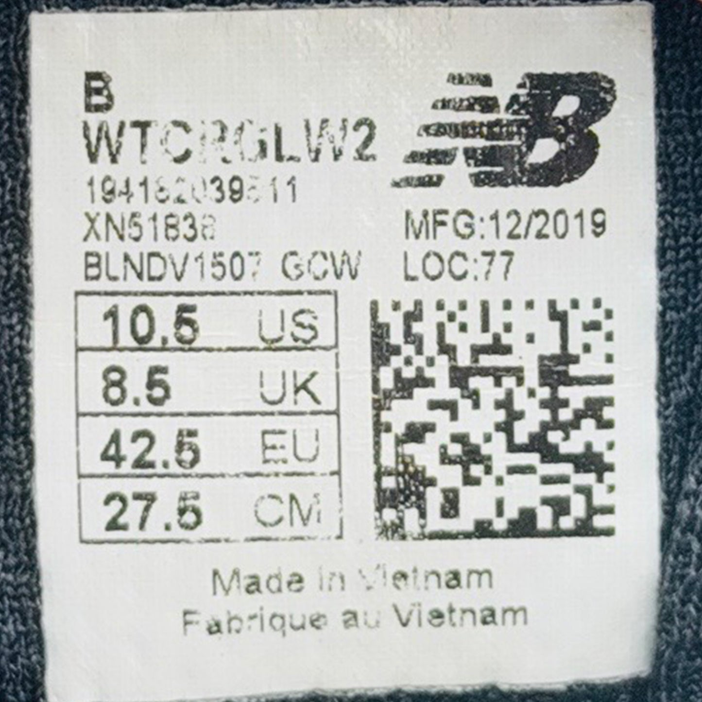 New Balance Fresh FoamCrag V2 Shoes (Size 42/42.5) - WTCRGLW2