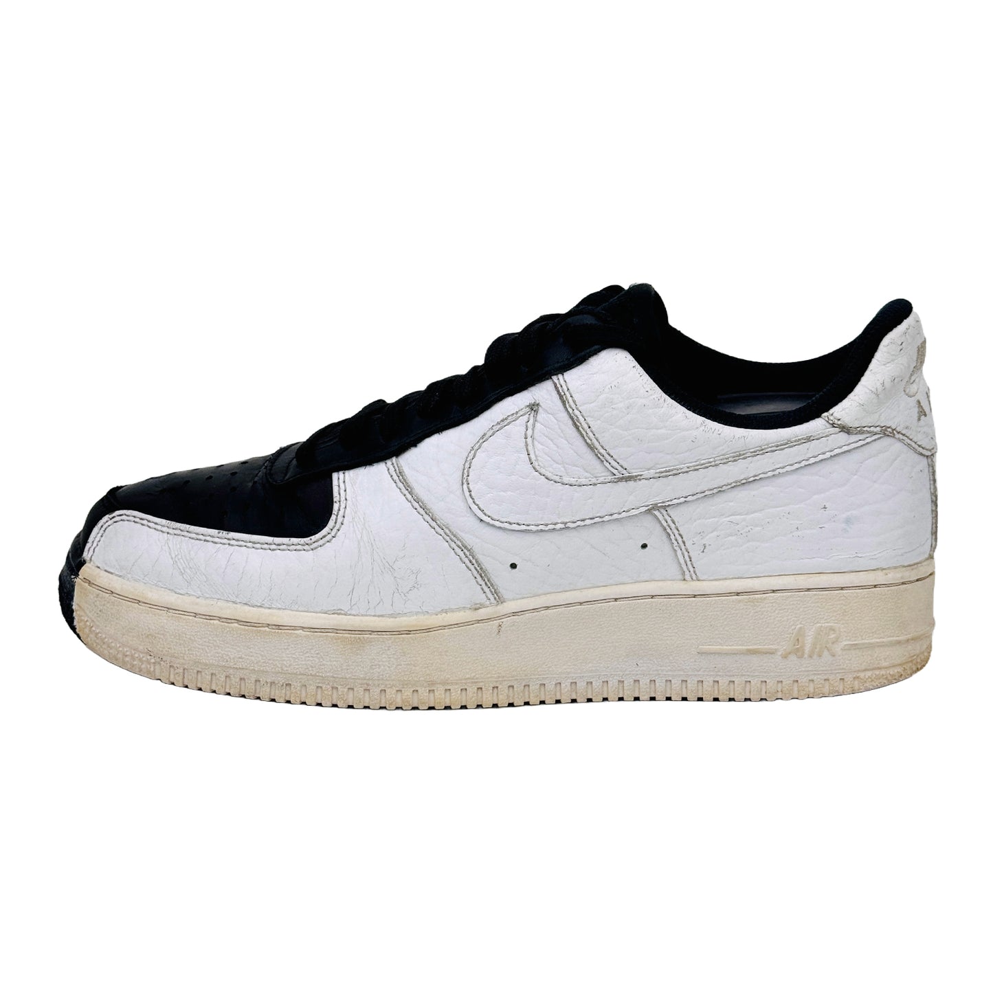 Nike Air Force 1 Low Black White Shoes (Size 42) - 905345-004