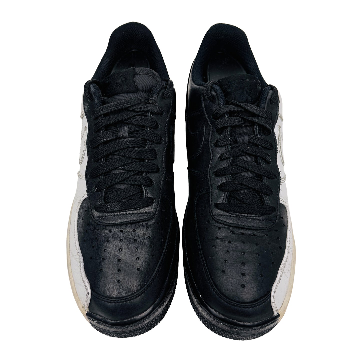 Nike Air Force 1 Low Black White Shoes (Size 42) - 905345-004
