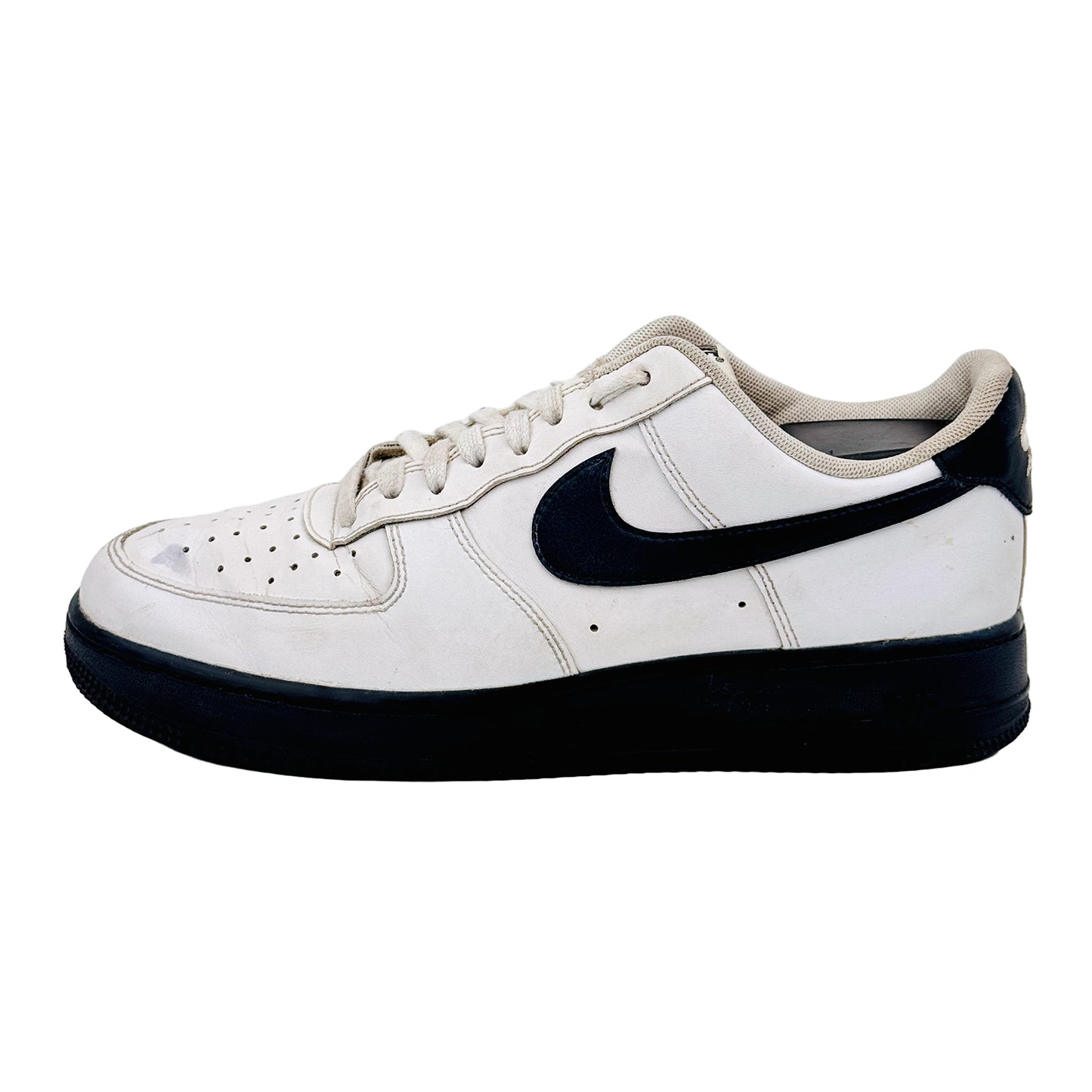 Nike Air Force 1 Low White Black Shoes (Size 41/41.5) - CK7663-101