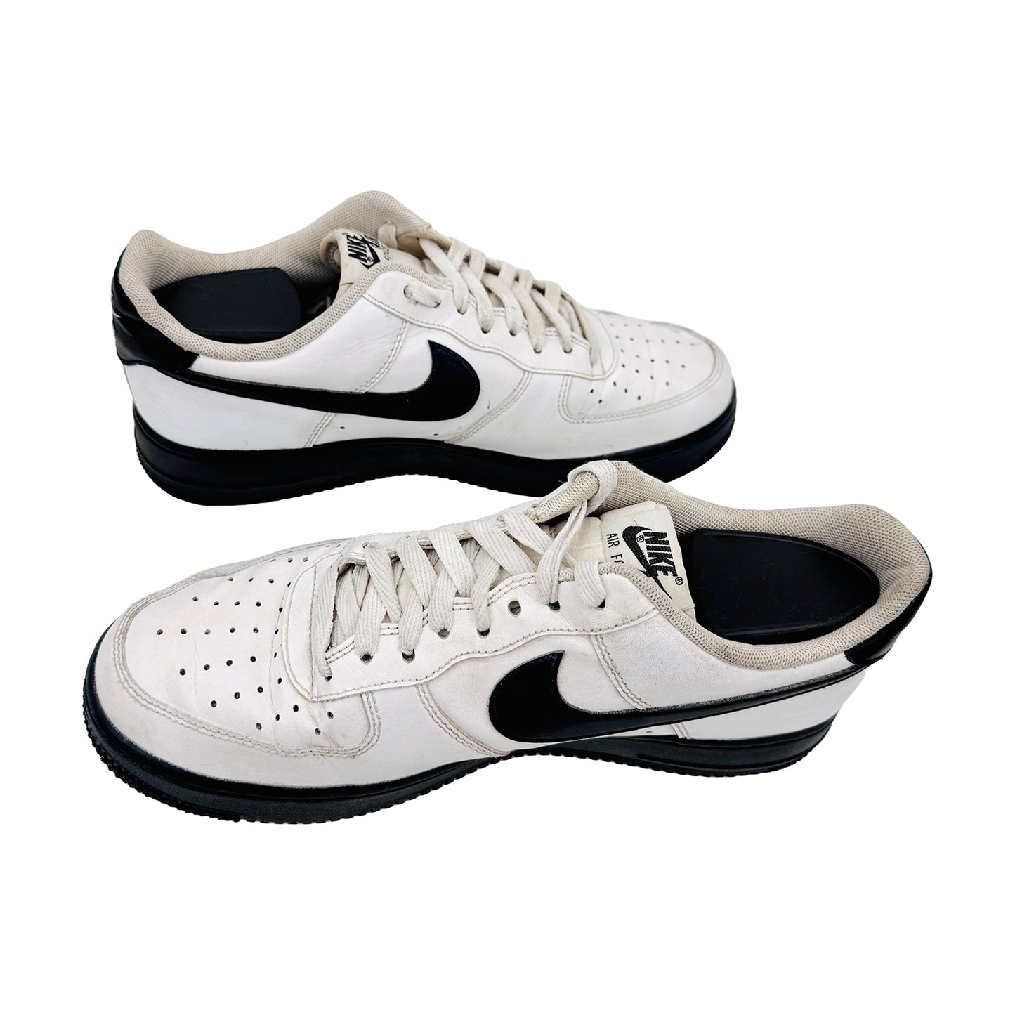 Nike Air Force 1 Low White Black Shoes (Size 41/41.5) - CK7663-101